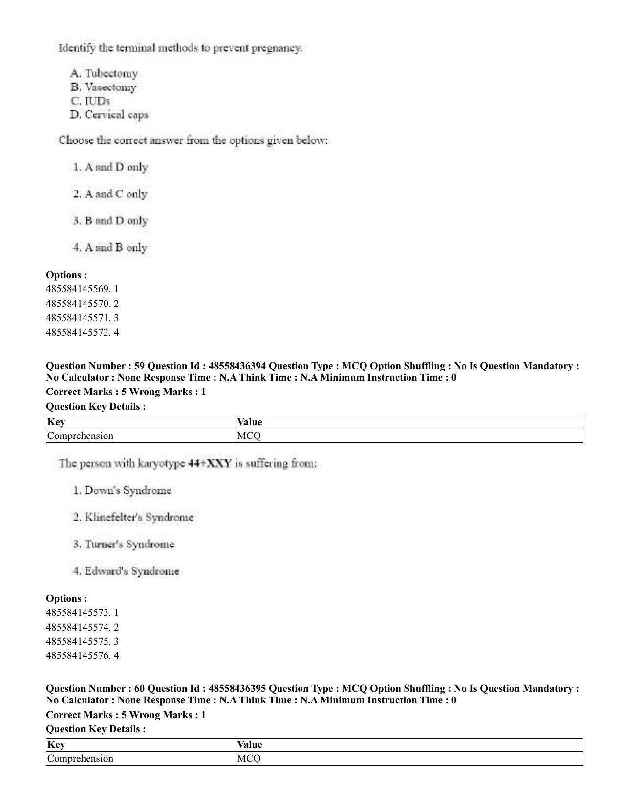 CUET 2023 English Tibetan Shift 3 Question Papers  - Page 84
