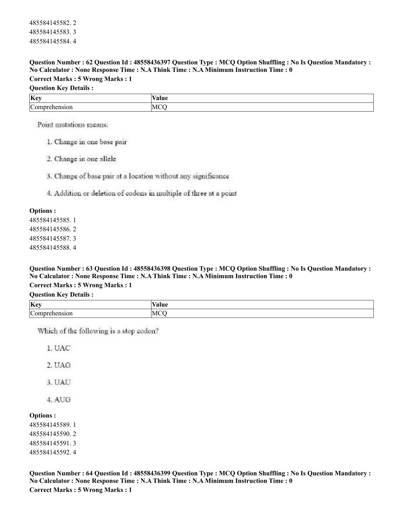 CUET 2023 English Tibetan Shift 3 Question Papers  - Page 86