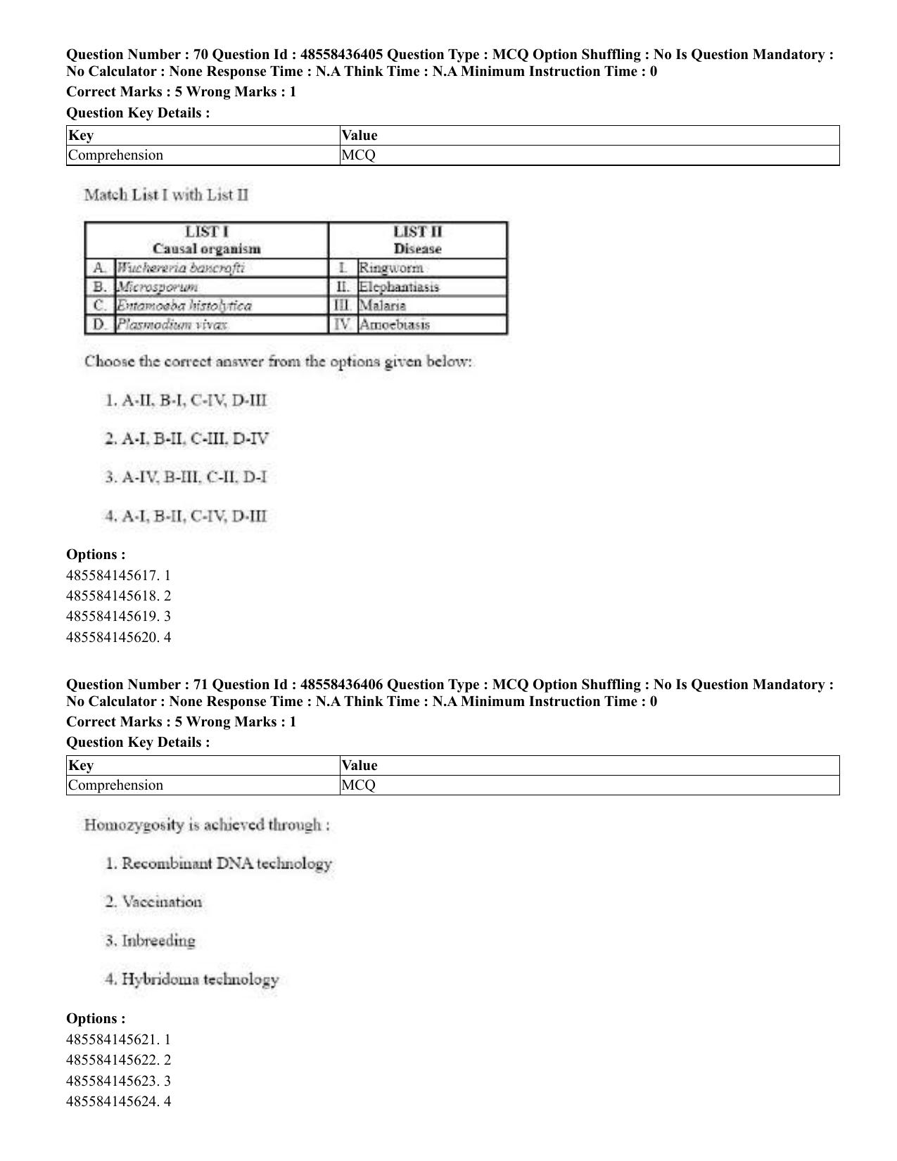 CUET 2023 English Tibetan Shift 3 Question Papers  - Page 90