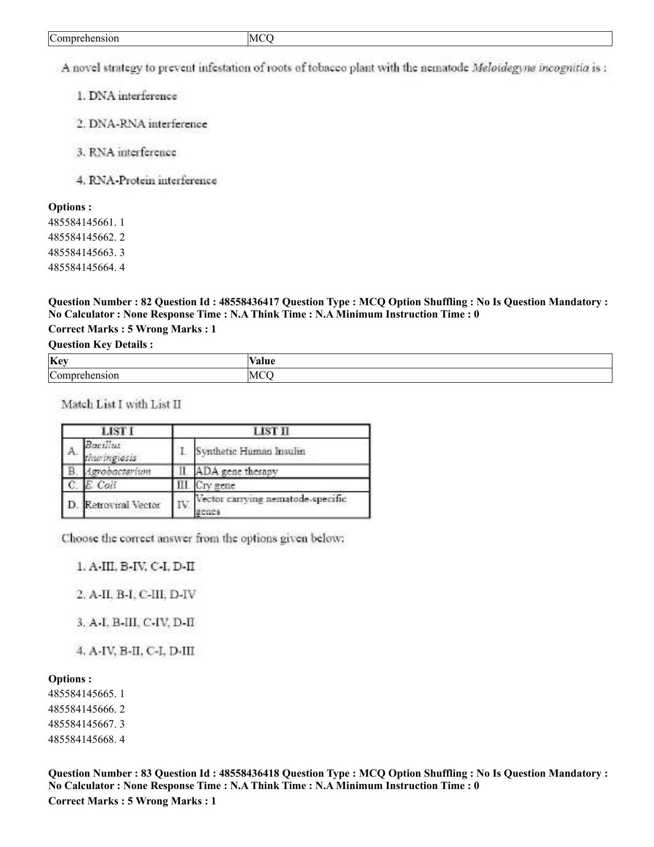 CUET 2023 English Tibetan Shift 3 Question Papers  - Page 96