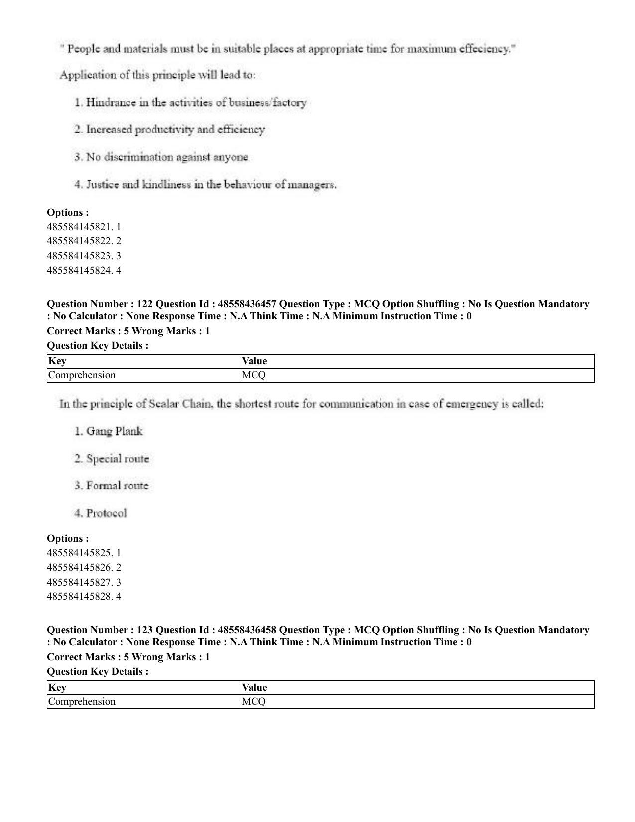 CUET 2023 English Tibetan Shift 3 Question Papers  - Page 120