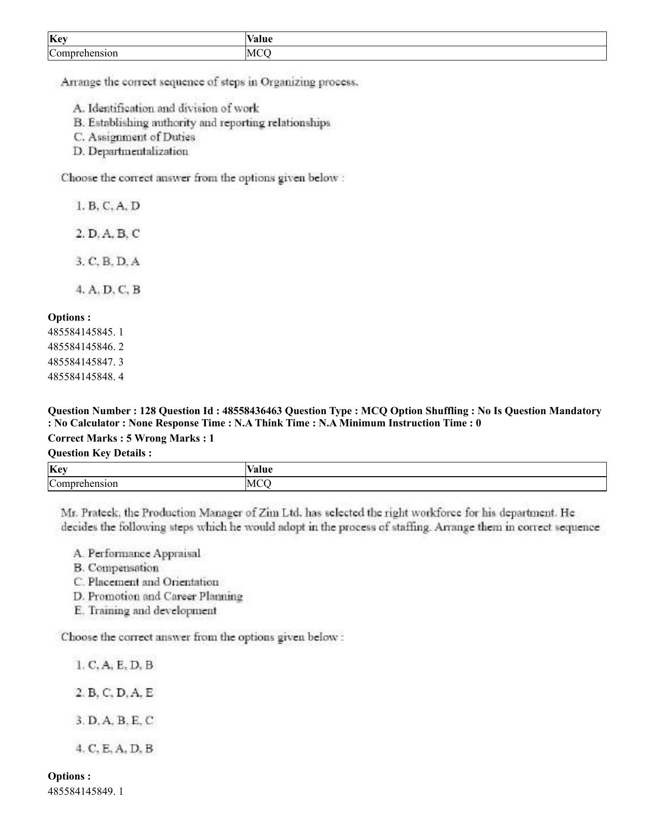 CUET 2023 English Tibetan Shift 3 Question Papers  - Page 123