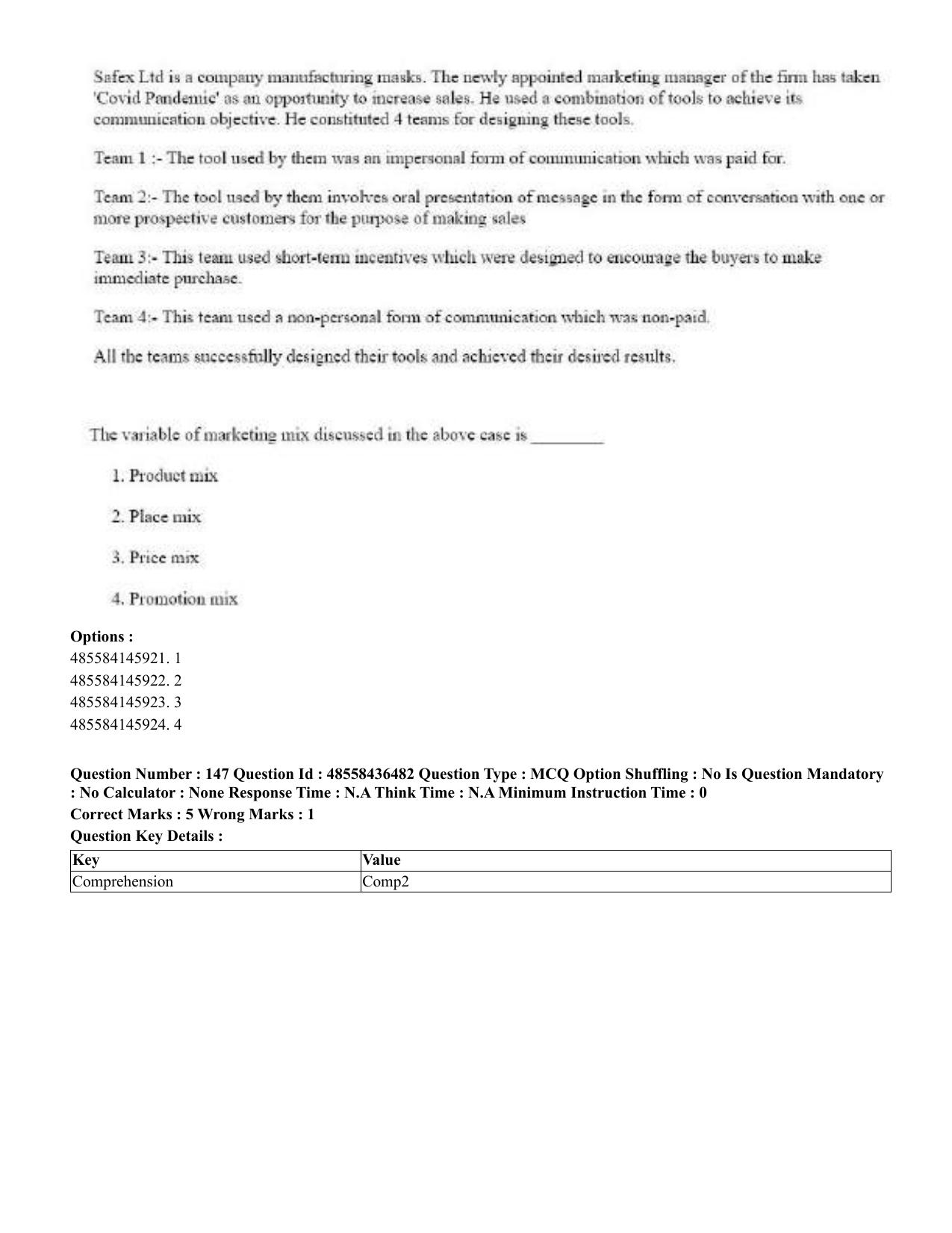 CUET 2023 English Tibetan Shift 3 Question Papers  - Page 136