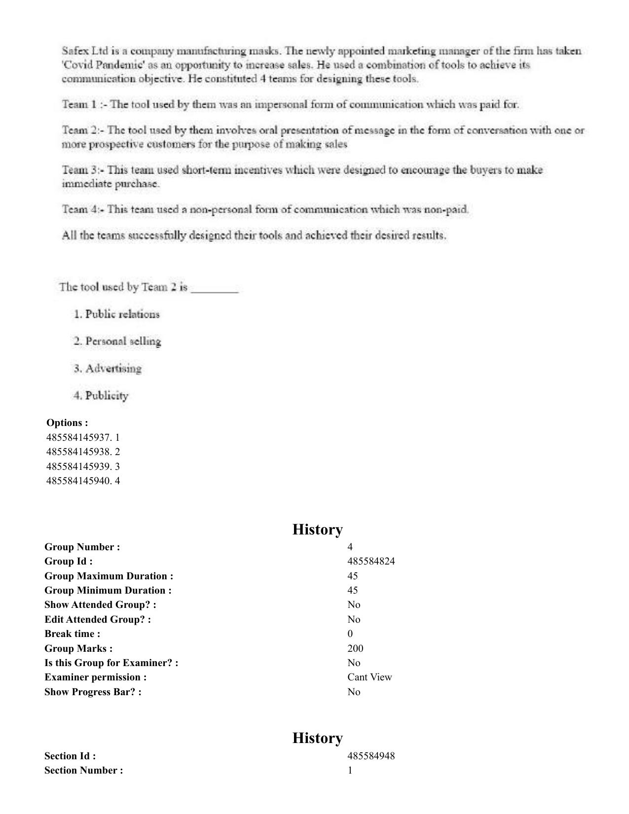 CUET 2023 English Tibetan Shift 3 Question Papers  - Page 140