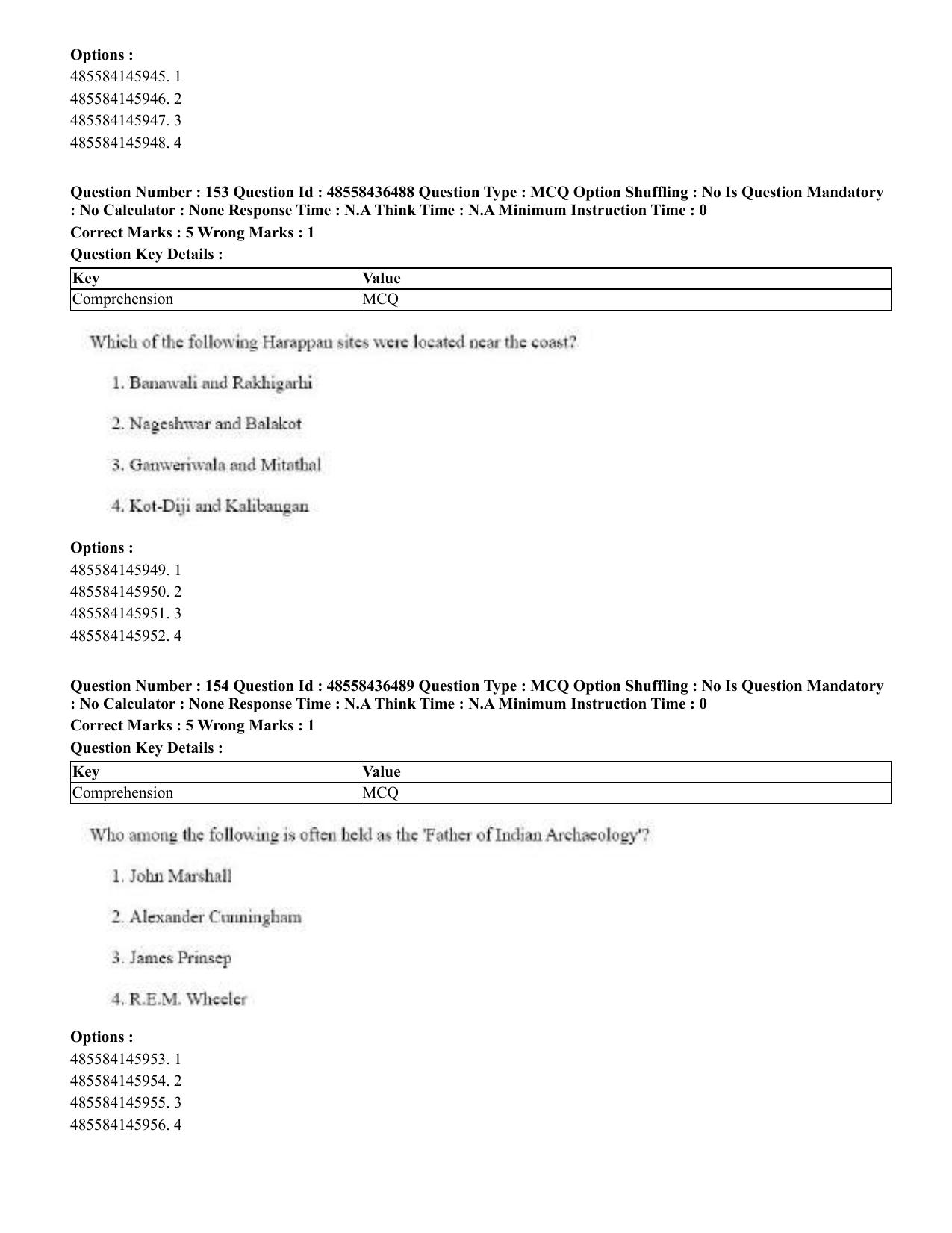 CUET 2023 English Tibetan Shift 3 Question Papers  - Page 142