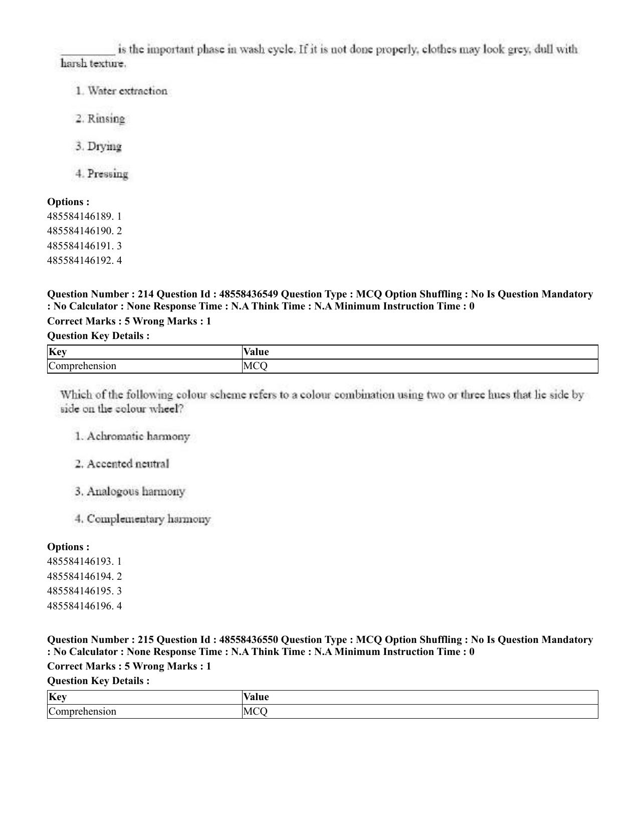 CUET 2023 English Tibetan Shift 3 Question Papers  - Page 176