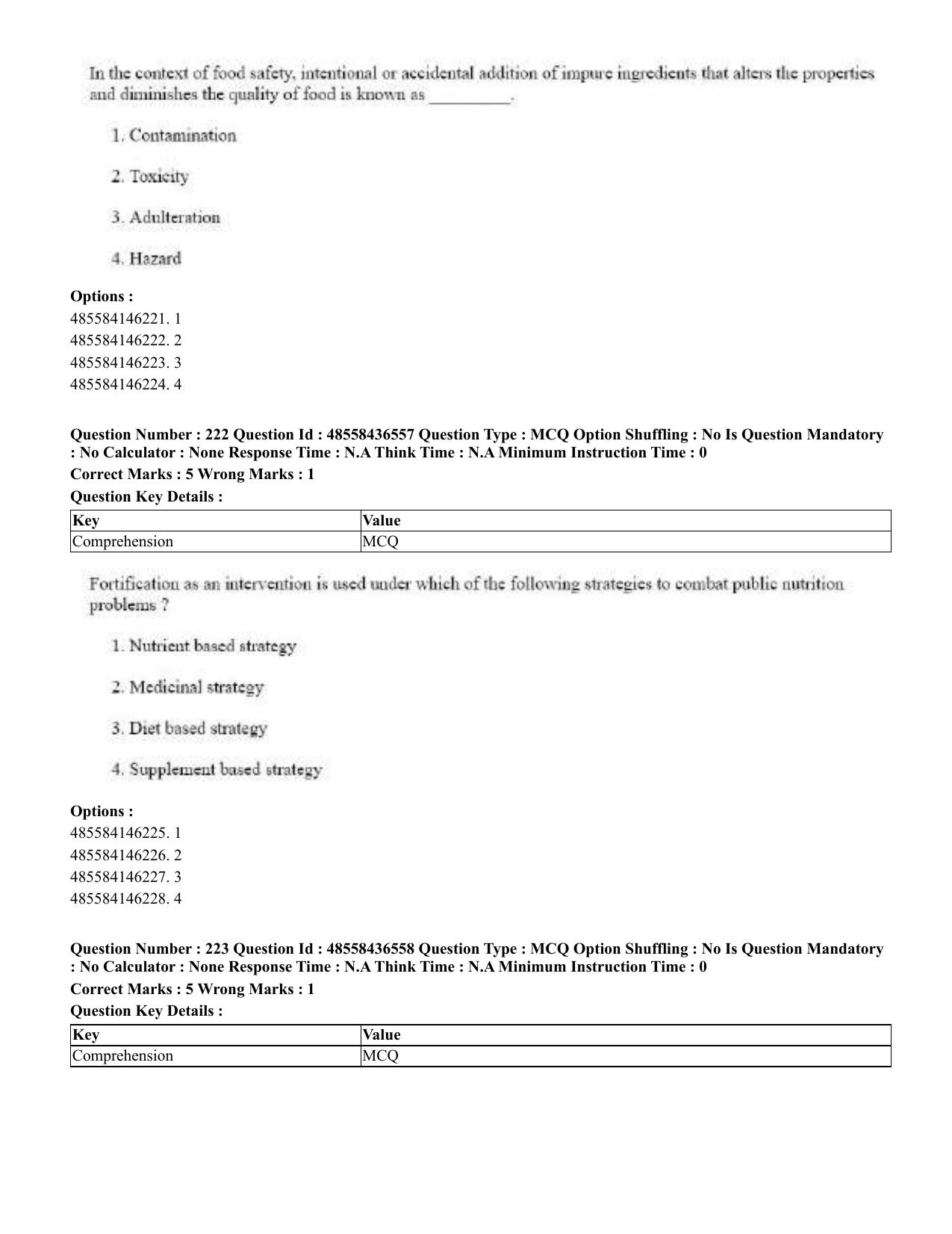CUET 2023 English Tibetan Shift 3 Question Papers  - Page 180