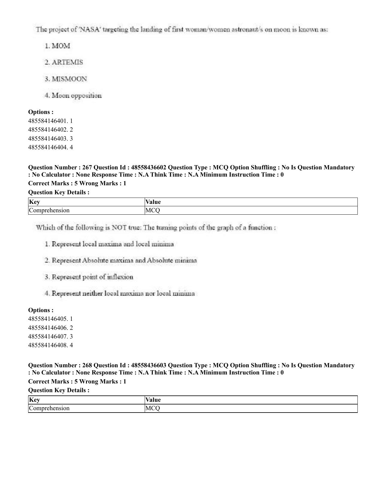 CUET 2023 English Tibetan Shift 3 Question Papers  - Page 209