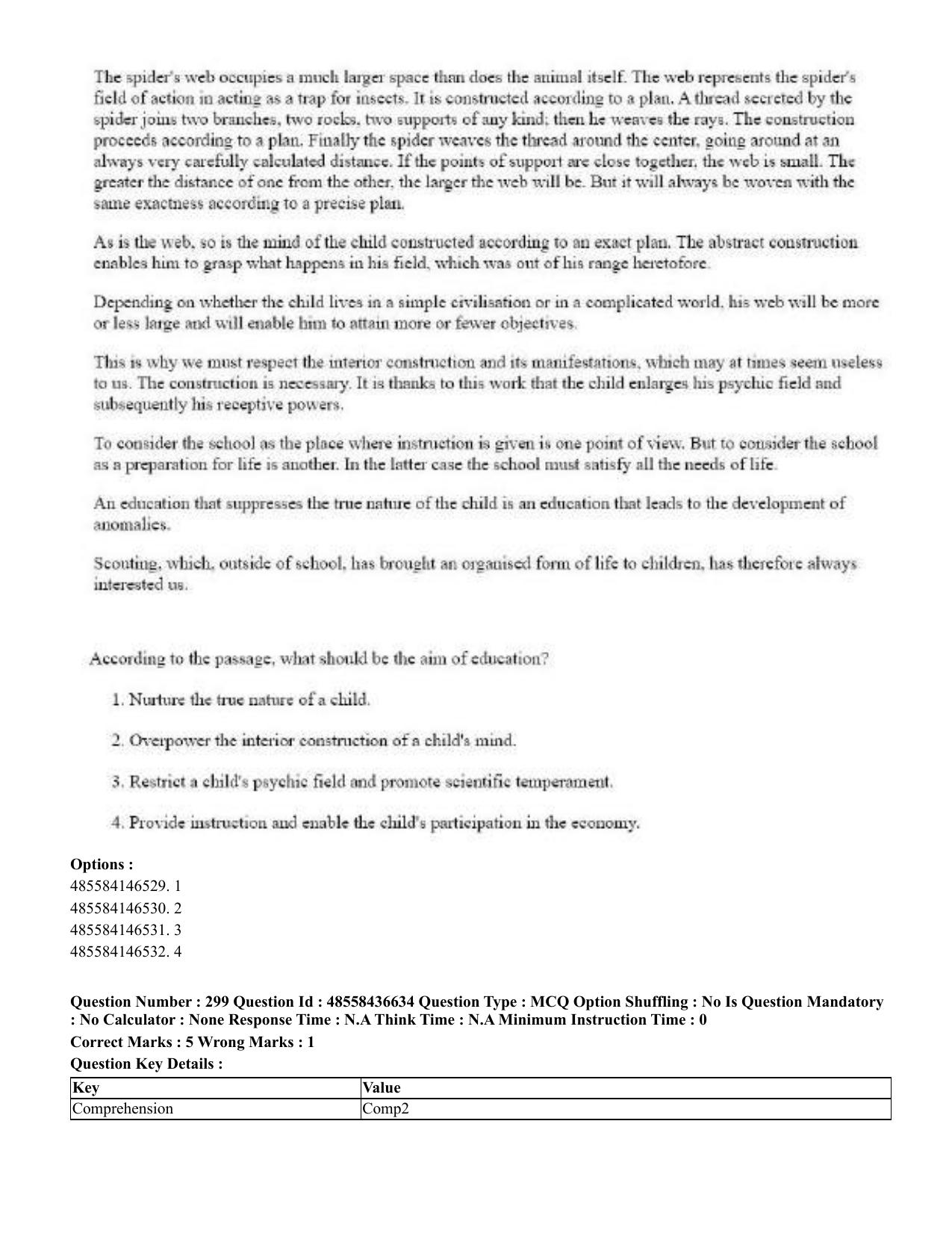 CUET 2023 English Tibetan Shift 3 Question Papers  - Page 228