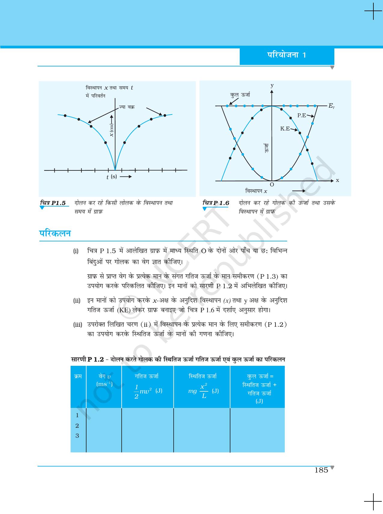 NCERT Laboratory Manuals for Class XI भौतिकी - परियोजना (1 - 8) - Page 7