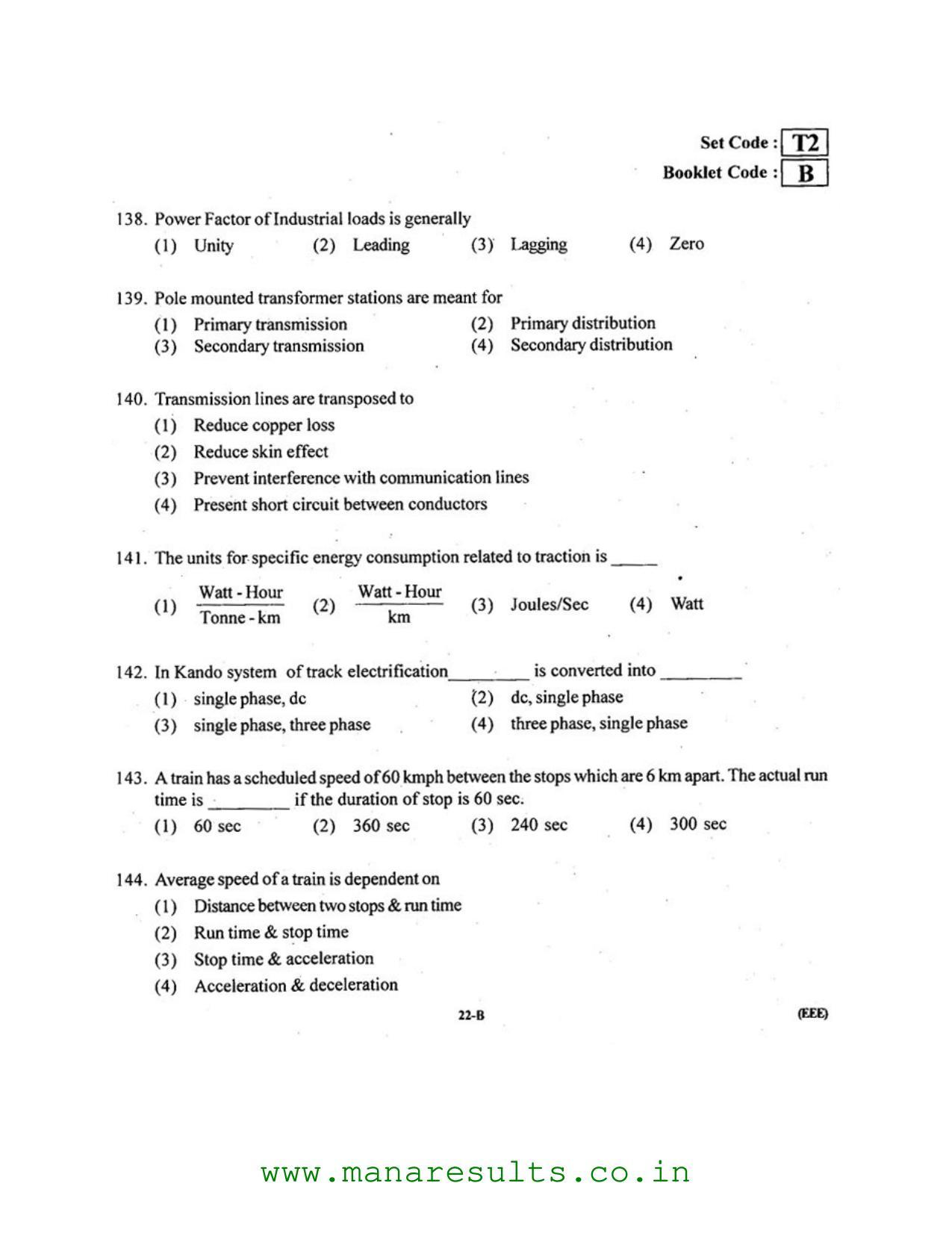 AP ECET 2016 Electrical and Electronics Engineering Old Previous Question Papers - Page 21