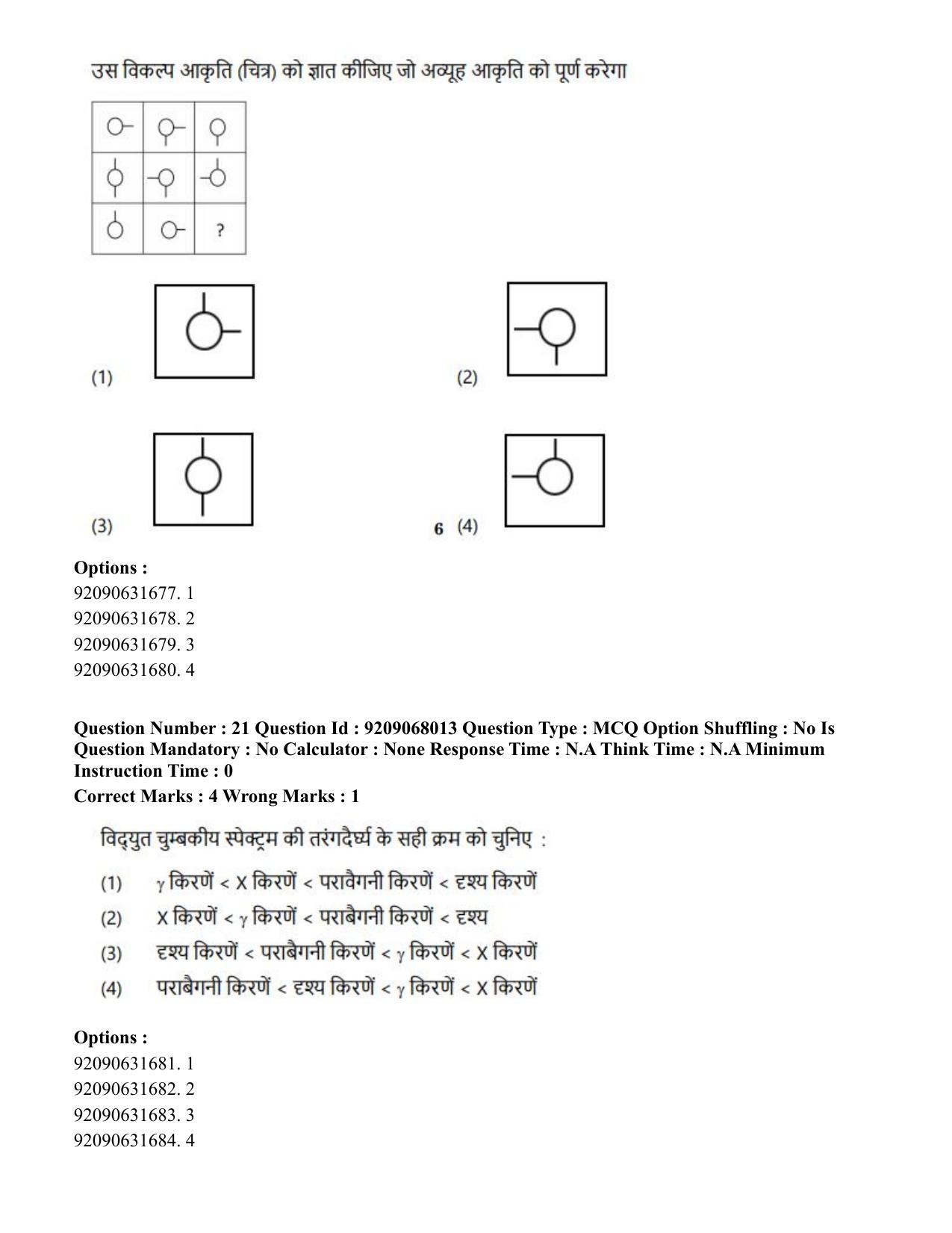 CUET PG 2023: LAQP29 – Pashto (Hindi)-Shift 2 (08-06-2023) Question Paper - Page 33