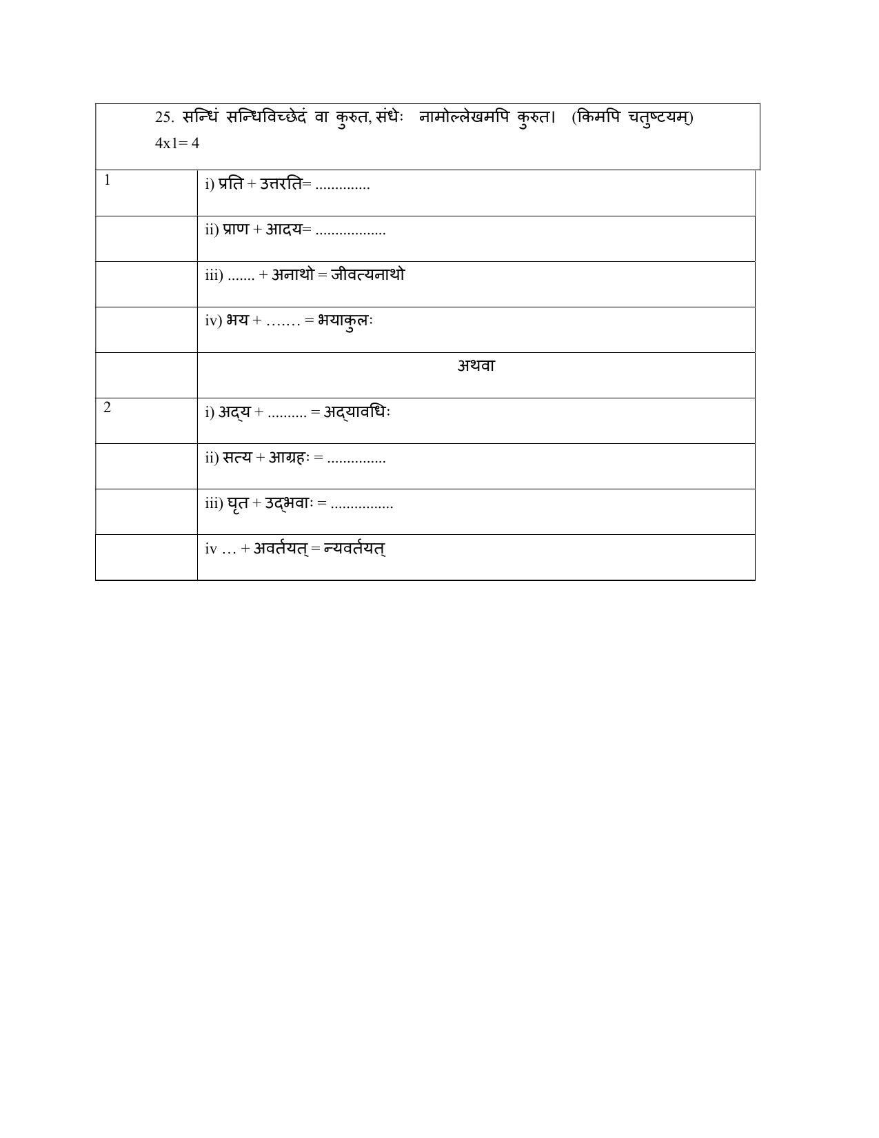 NIOS Class 10 Sanskrit (209) Sample Paper - Page 10