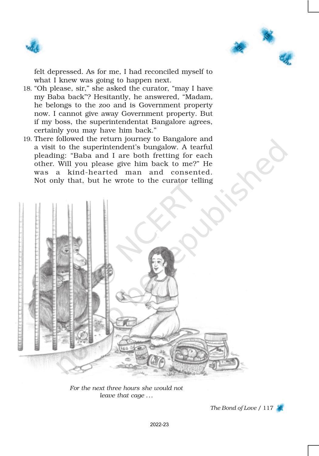 NCERT Book for Class 9 English Chapter 9 The Bond of Love - Page 5