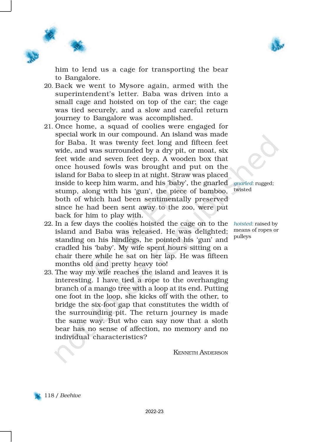 NCERT Book for Class 9 English Chapter 9 The Bond of Love - Page 6