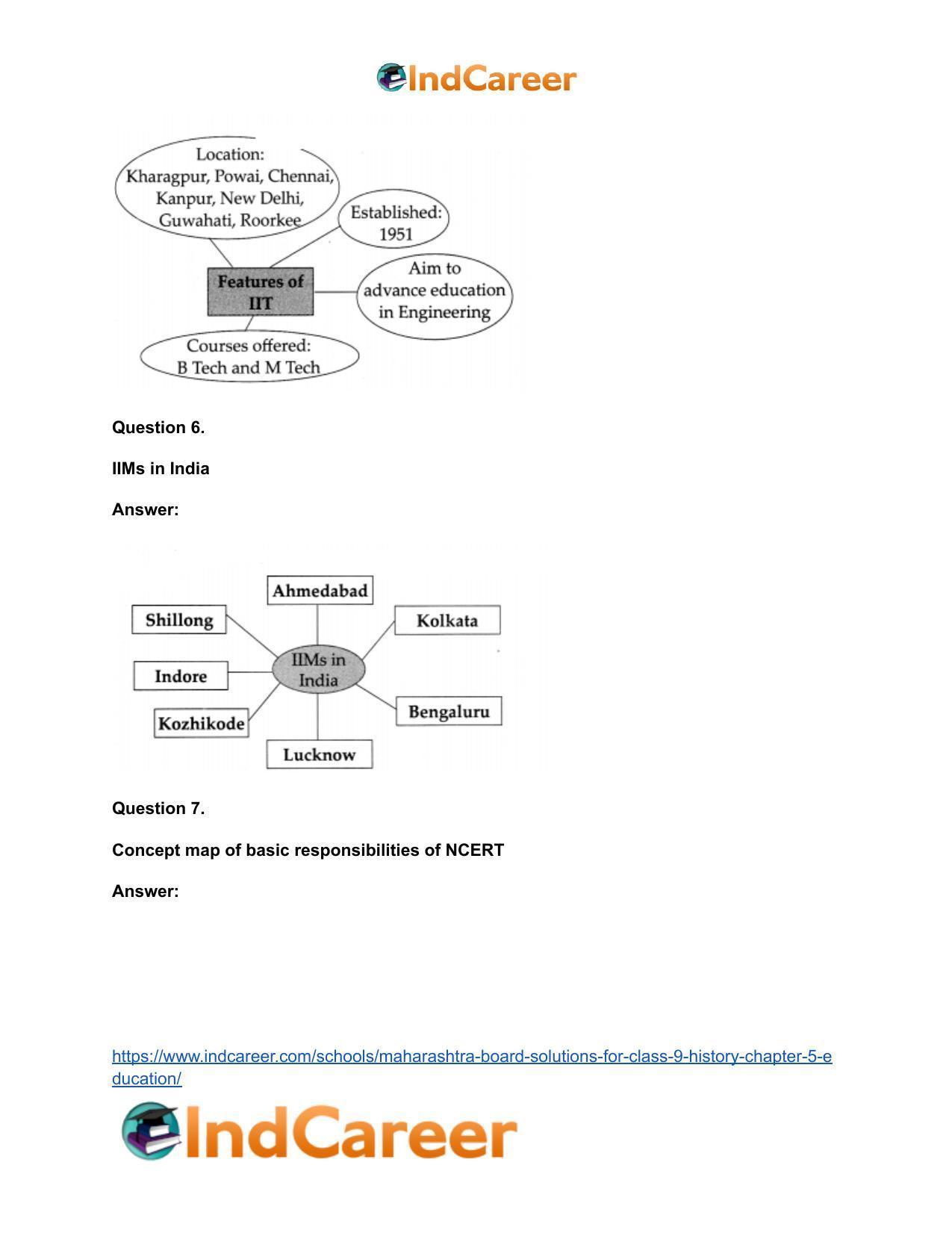 Maharashtra Board Solutions for Class 9- History: Chapter 5- Education - Page 18