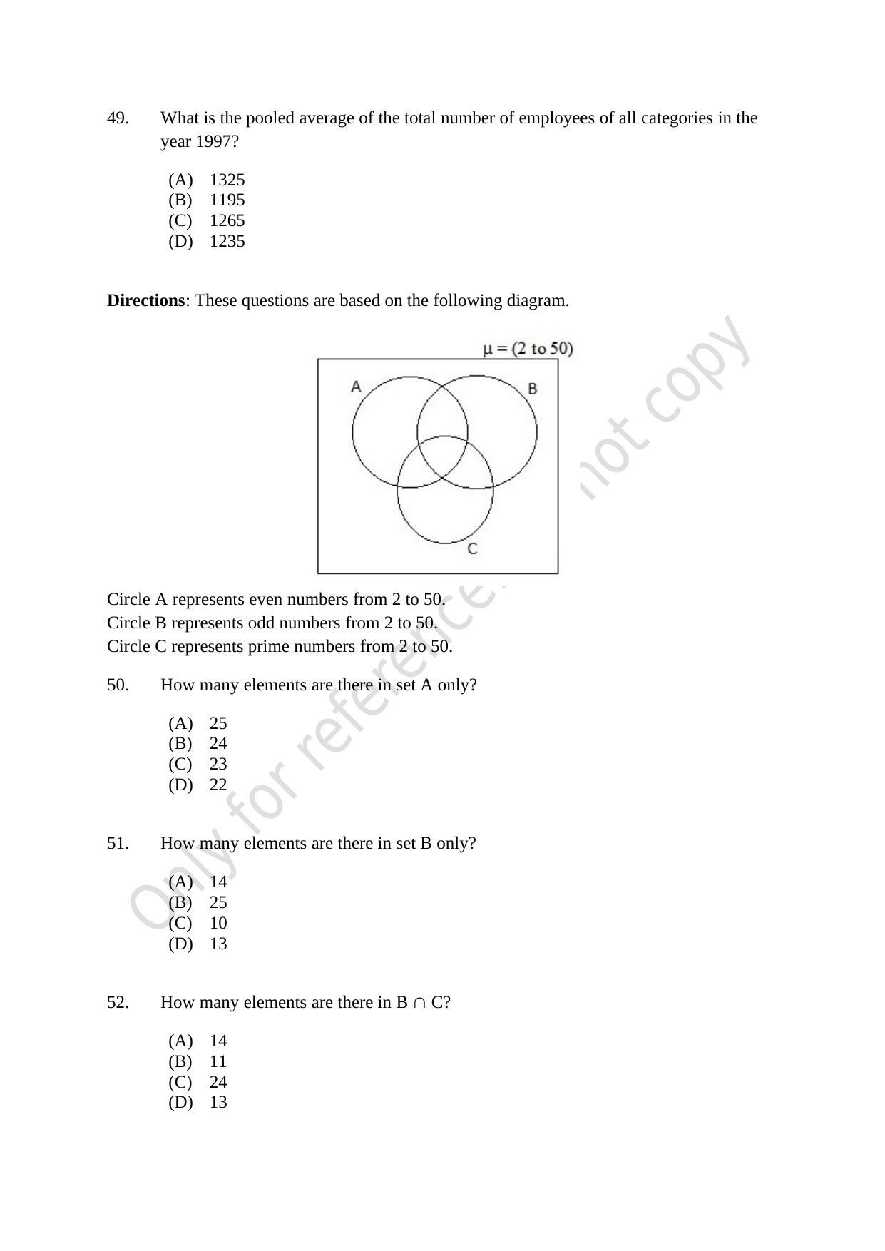 CUSAT CAT 2021 M.Voc Technology And Management Question Paper - Page 12
