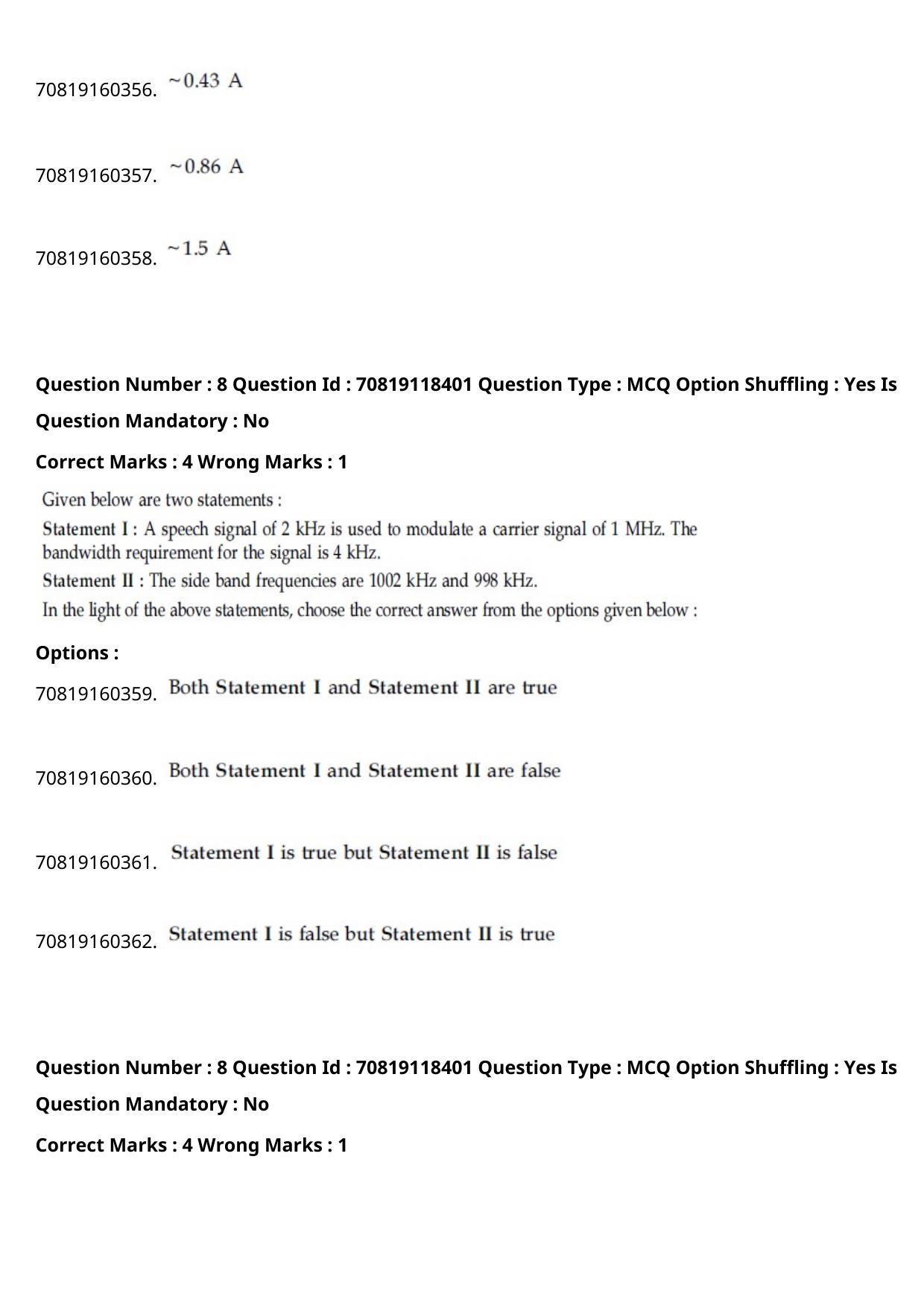 JEE Mains 2021: BTech Punjabi (Shift 1) 25-02-2021 Question Paper - Page 11