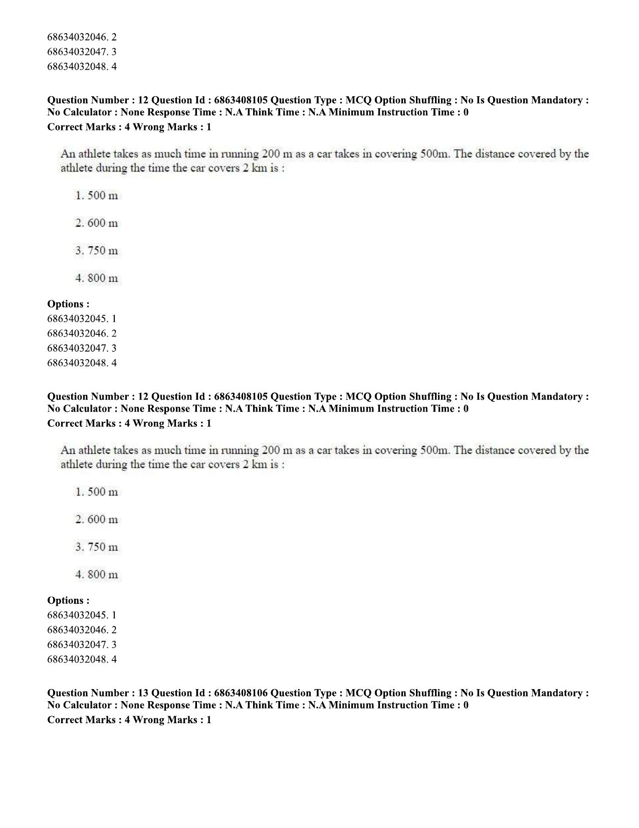 CUET PG 2023: LAQP18 – Khasi (Eng.)-shift 2 (07-06-2023) Question Paper - Page 19