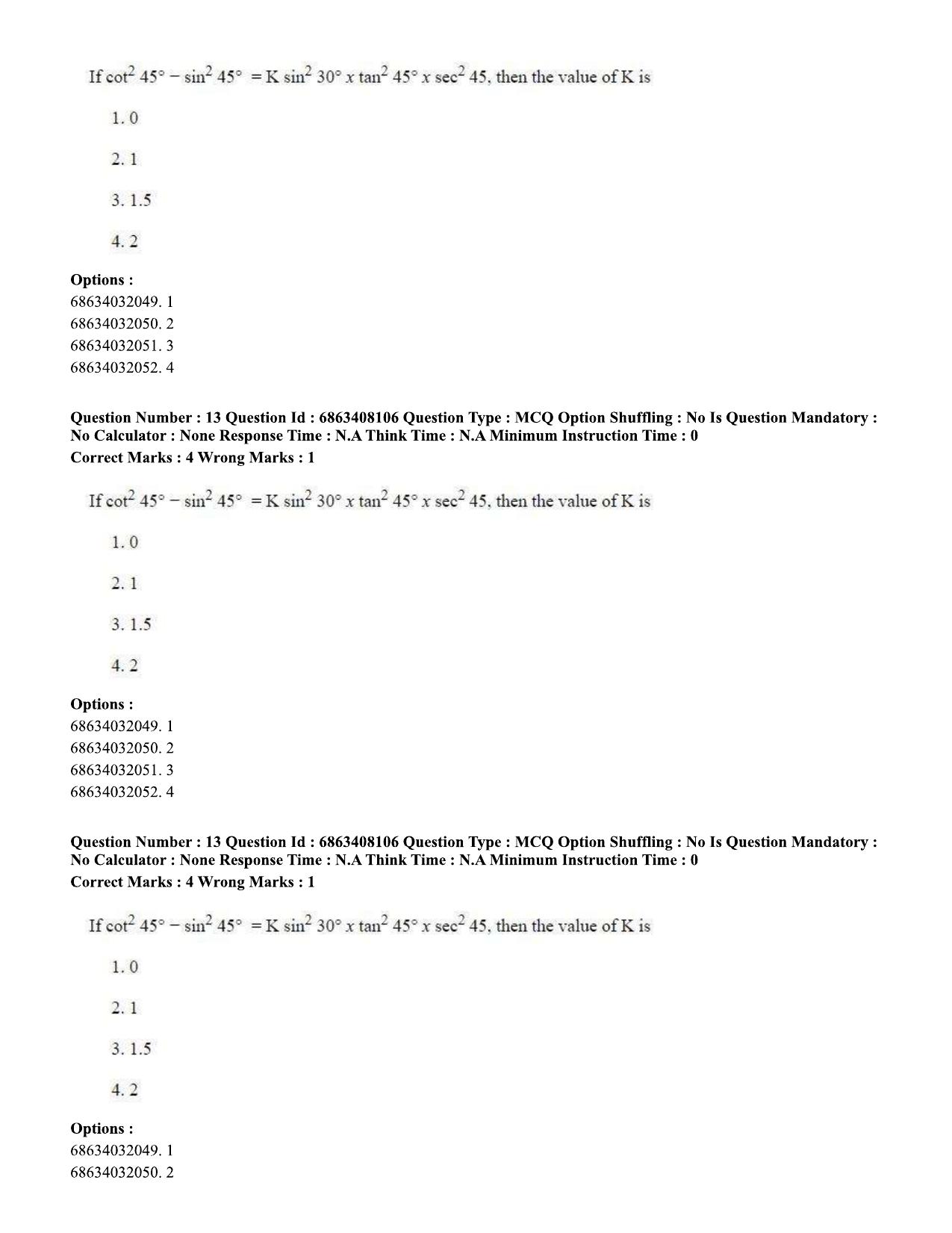 CUET PG 2023: LAQP18 – Khasi (Eng.)-shift 2 (07-06-2023) Question Paper - Page 20
