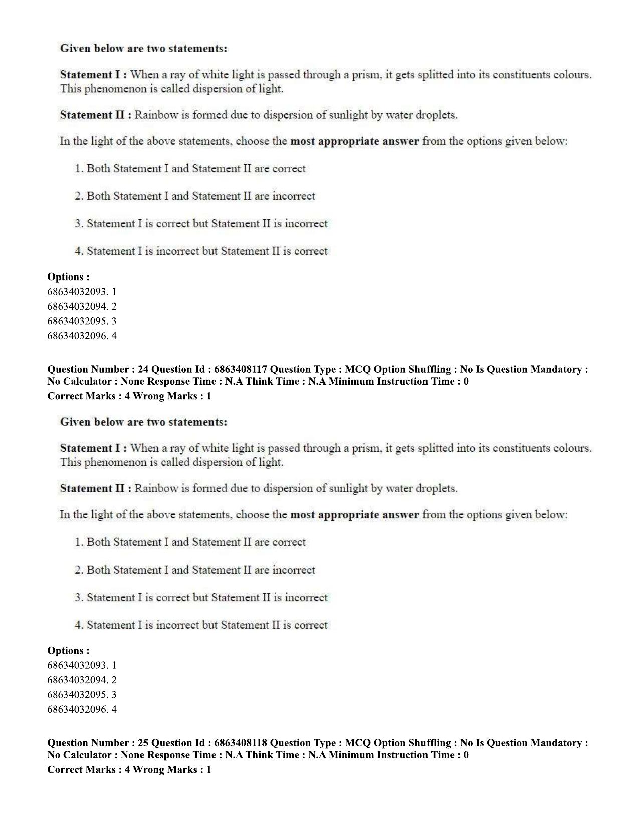 CUET PG 2023: LAQP18 – Khasi (Eng.)-shift 2 (07-06-2023) Question Paper - Page 36