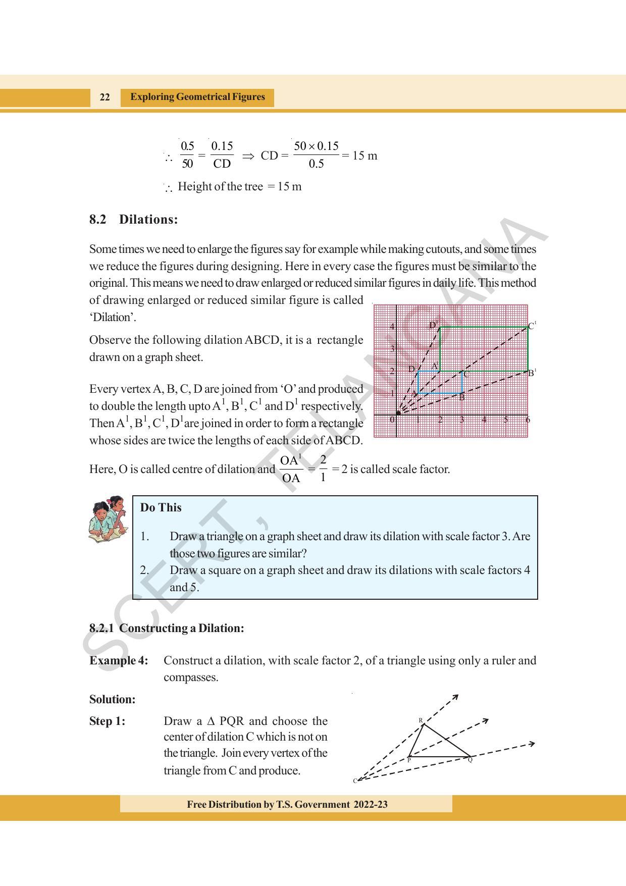 TS SCERT Class 8 Maths Path 2 (Telugu Medium) Text Book - Page 40