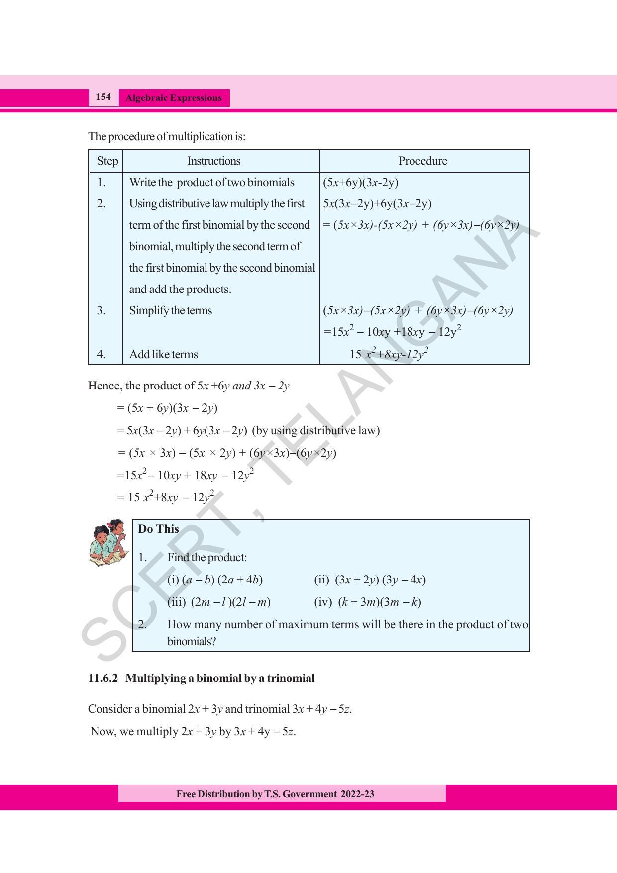 TS SCERT Class 8 Maths Path 2 (Telugu Medium) Text Book - Page 77