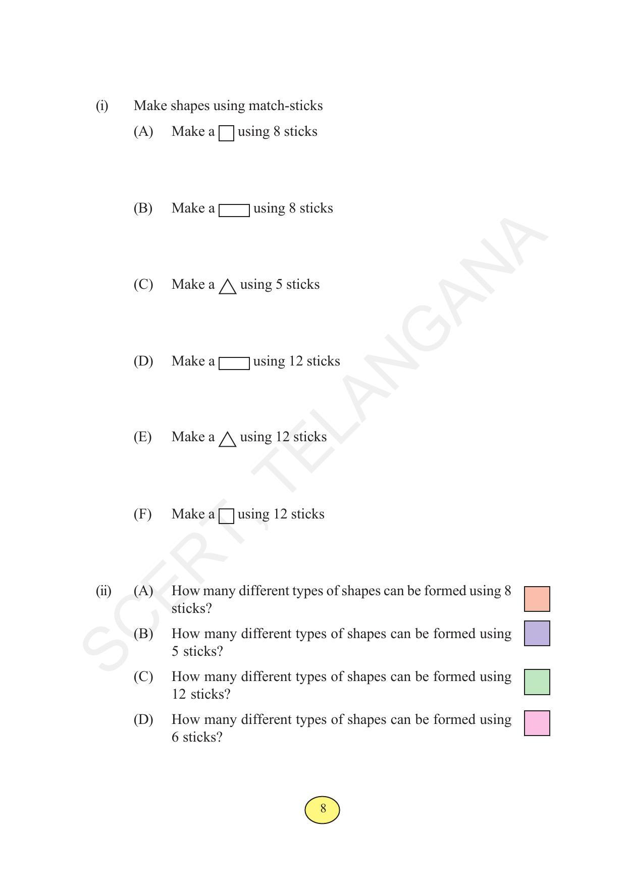 TS SCERT Class 3 Maths (English Medium) Text Book - Page 16