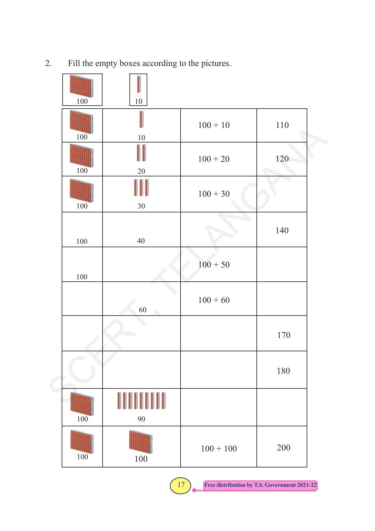 TS SCERT Class 3 Maths  (English Medium) Text Book - Page 25