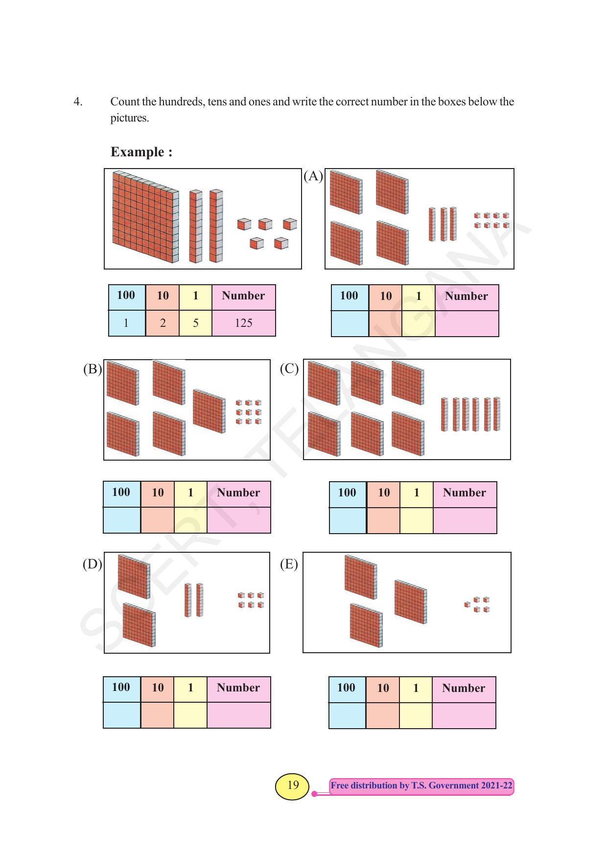 TS SCERT Class 3 Maths  (English Medium) Text Book - Page 27