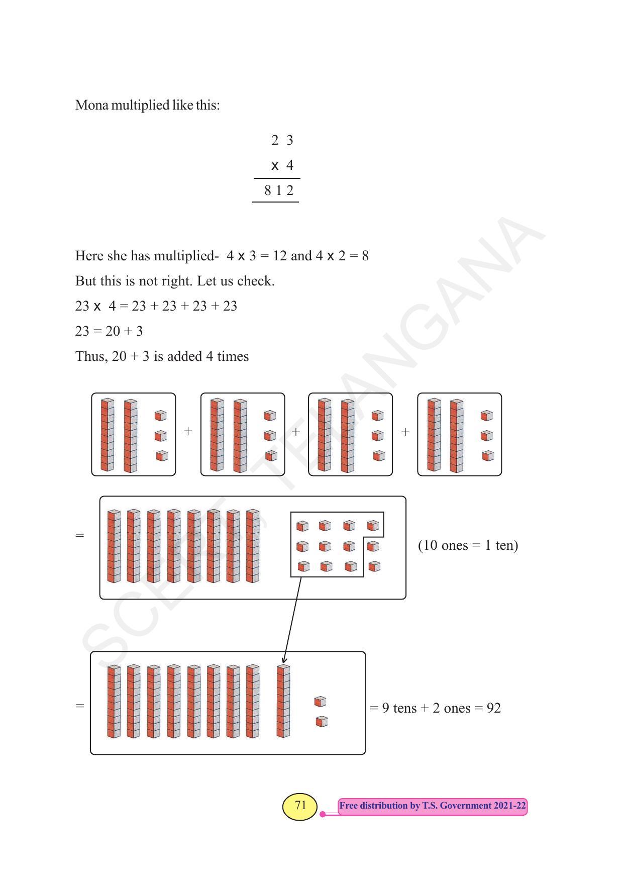 TS SCERT Class 3 Maths (English Medium) Text Book - Page 79