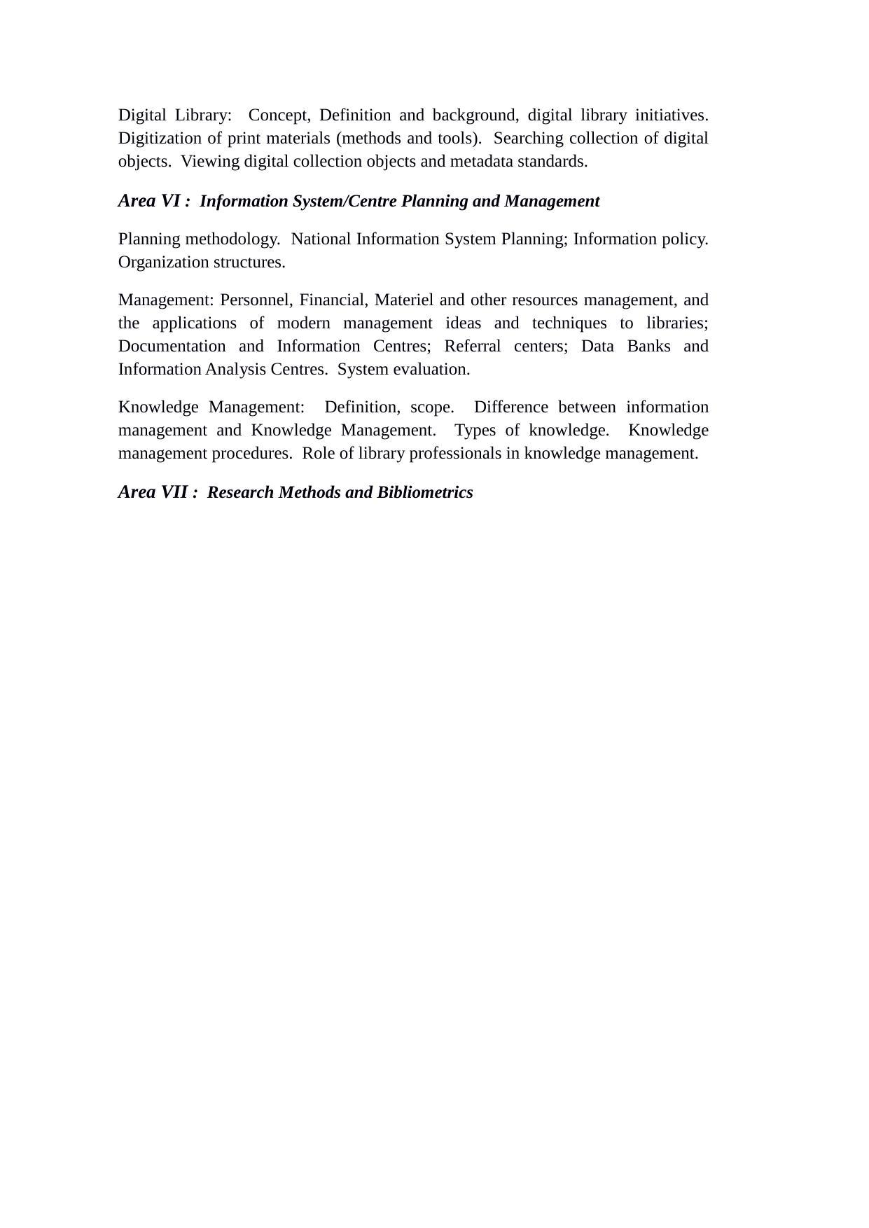 ISI Admission Test JRF in Library and Information Science LIB 2016 Sample Paper - Page 3