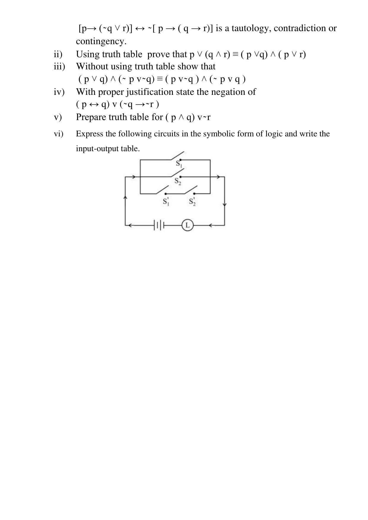 Maharashtra Board Class 12 Mathematics (Medium ENGLISH) 2023 Question Bank - Page 6