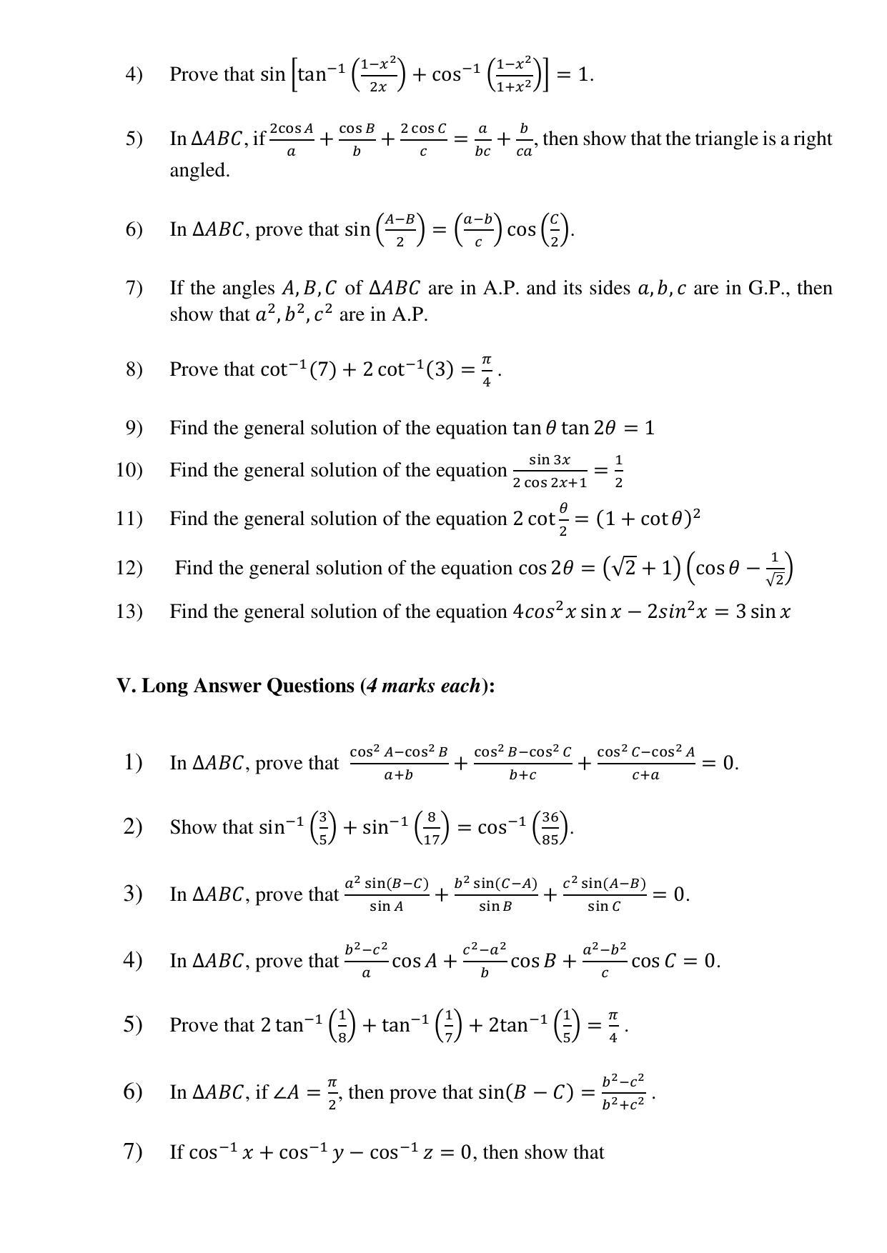 Maharashtra Board Class 12 Mathematics (Medium ENGLISH) 2023 Question Bank - Page 17