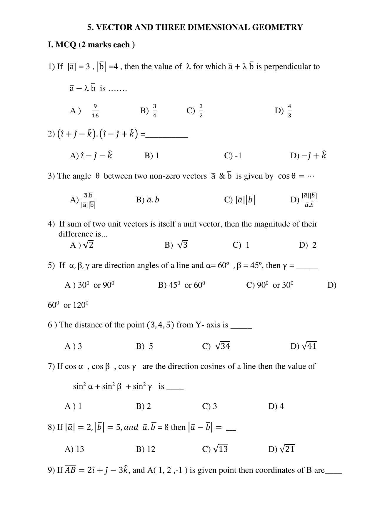 Maharashtra Board Class 12 Mathematics (Medium ENGLISH) 2023 Question Bank - Page 22