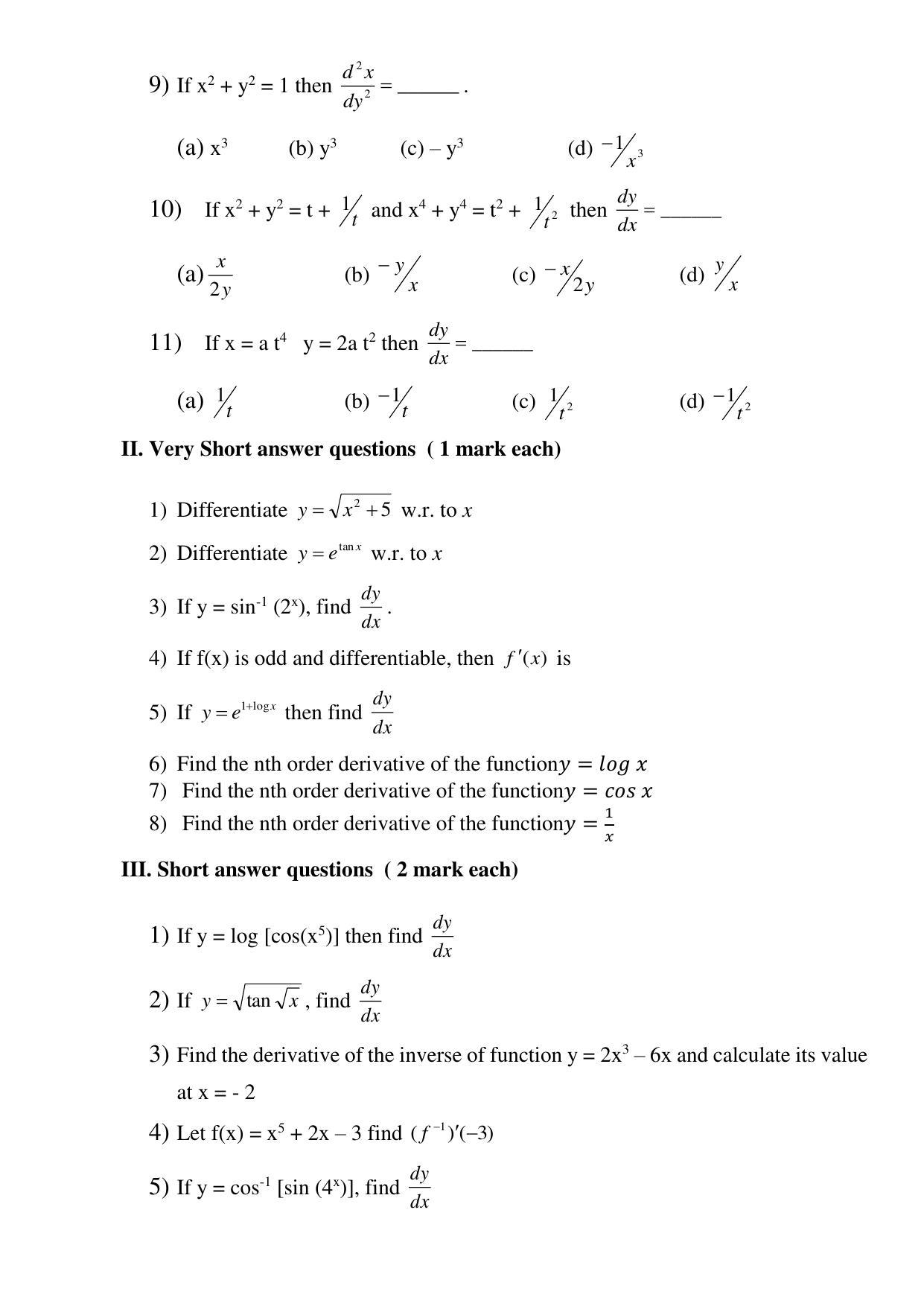 Maharashtra Board Class 12 Mathematics (Medium ENGLISH) 2023 Question Bank - Page 36