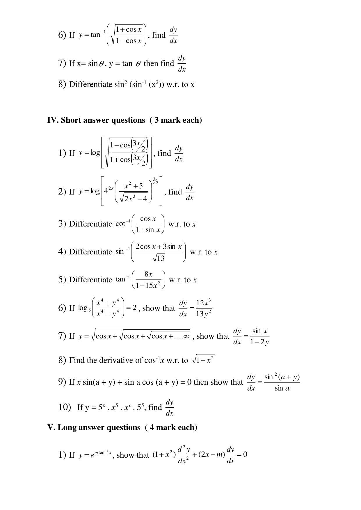 Maharashtra Board Class 12 Mathematics (Medium ENGLISH) 2023 Question Bank - Page 37