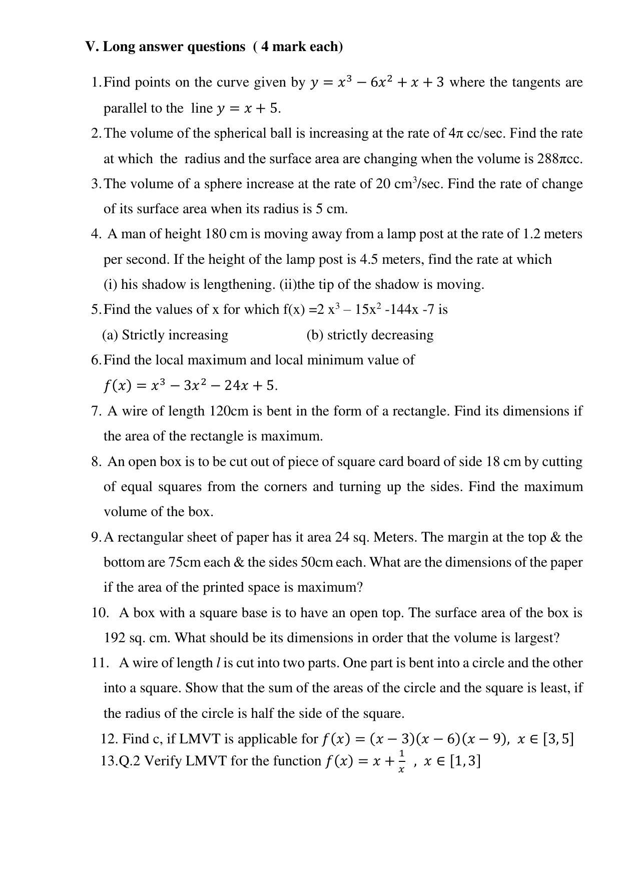 Maharashtra Board Class 12 Mathematics (Medium ENGLISH) 2023 Question Bank - Page 42