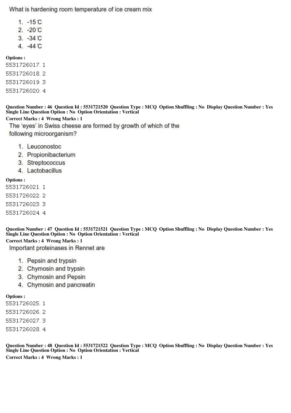 ICAR AIEEA PG 2019 DAIRY SCIENCE Question Paper - Page 16