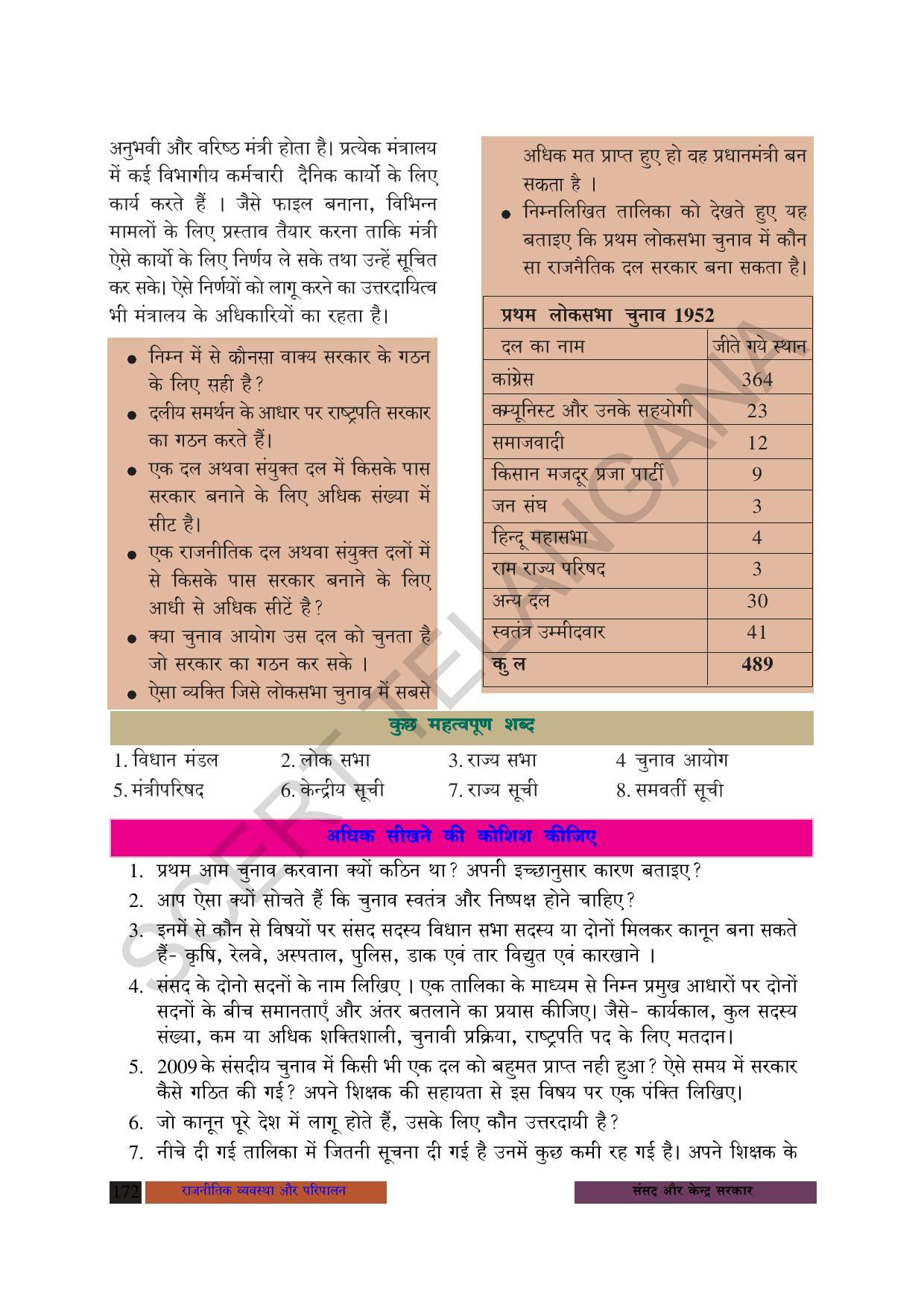 TS SCERT Class 8 Social Science (Hindi Medium) Text Book - Page 105