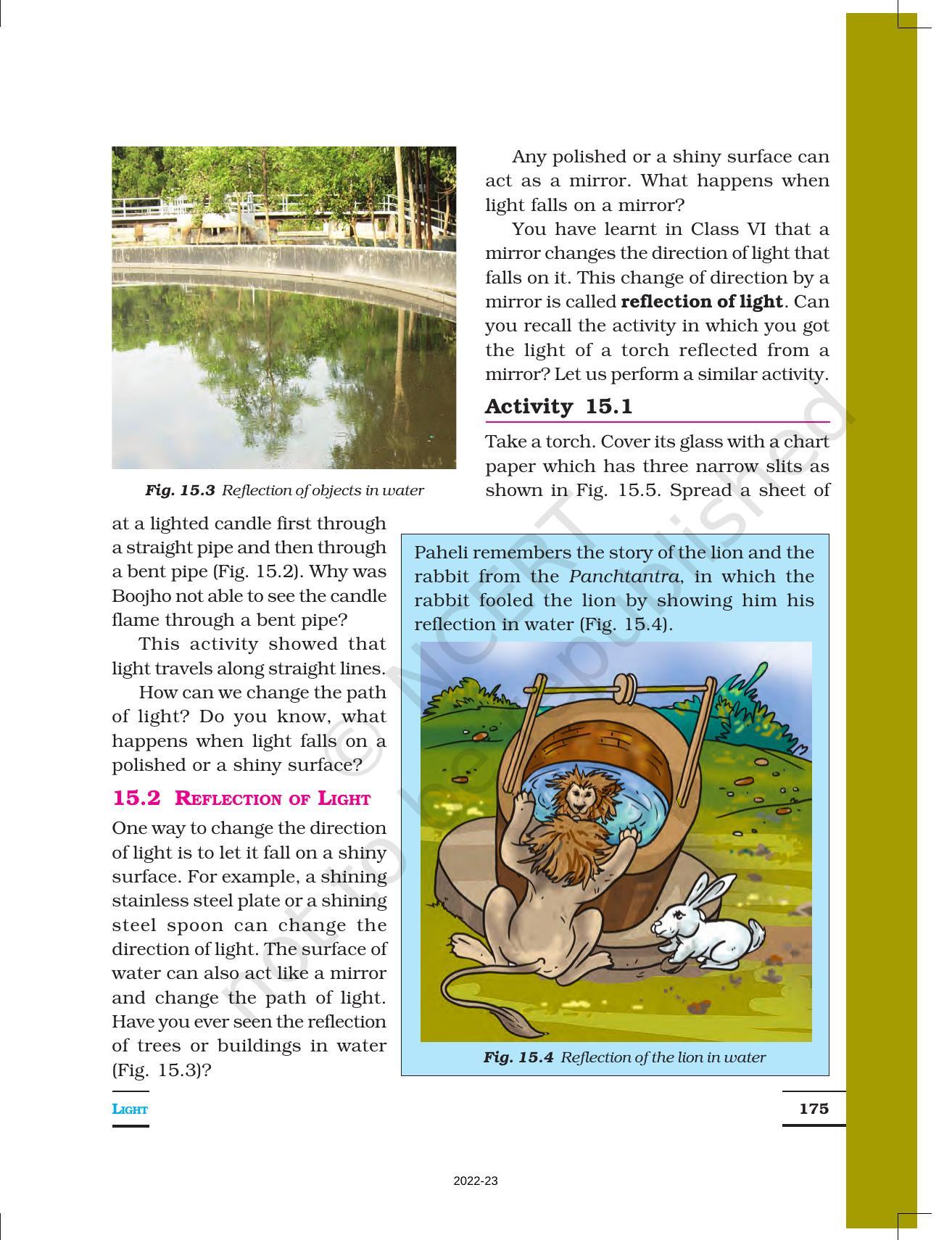 NCERT Book for Class 7 Science: Chapter 15-Light - Page 2