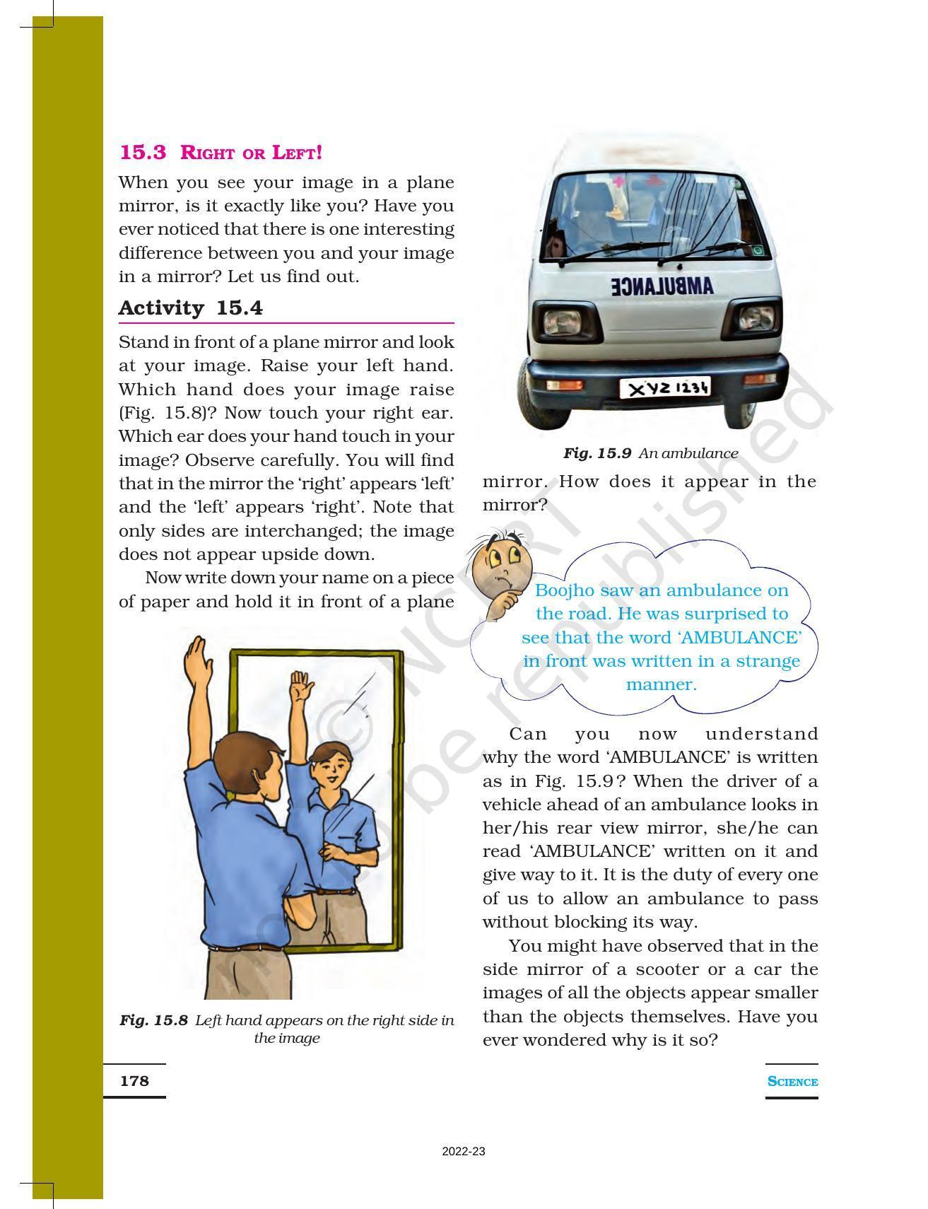 NCERT Book for Class 7 Science: Chapter 15-Light - Page 5