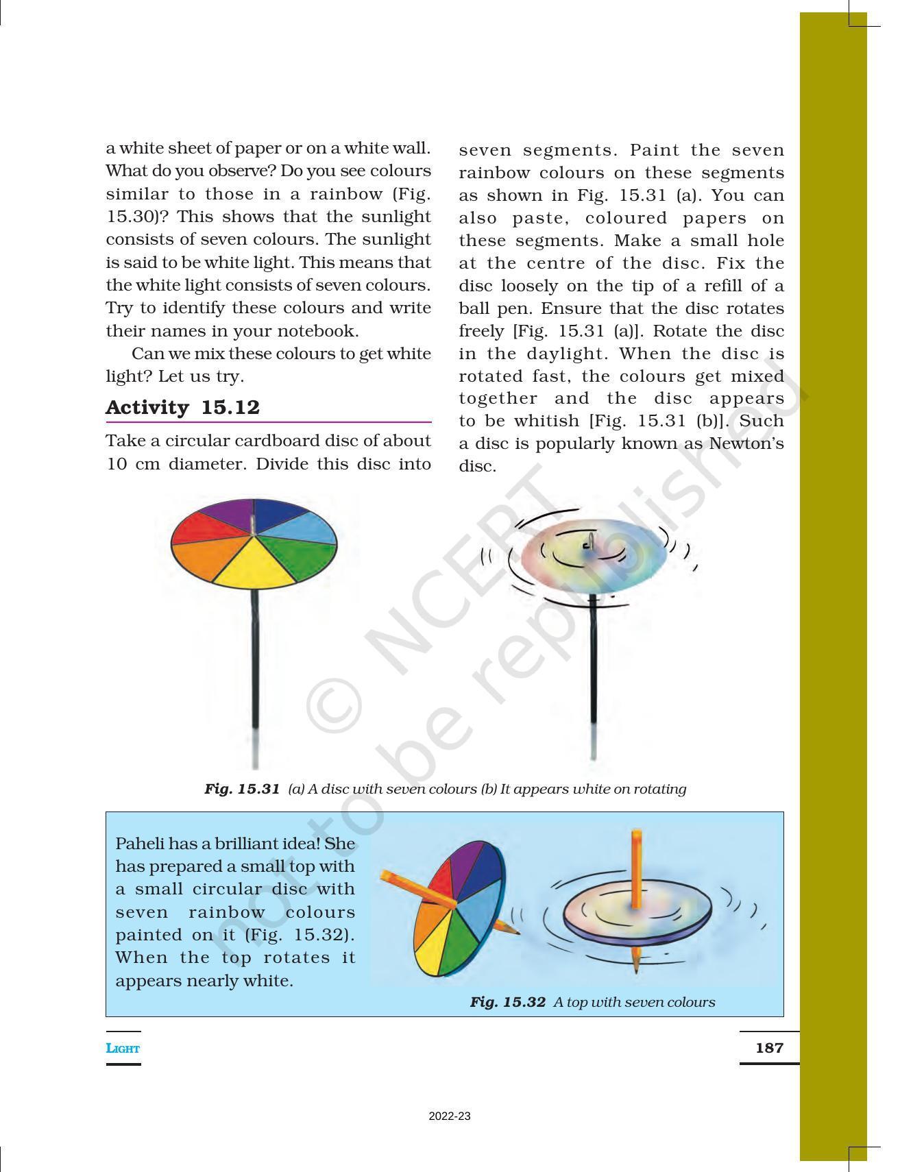 NCERT Book for Class 7 Science: Chapter 15-Light - Page 14