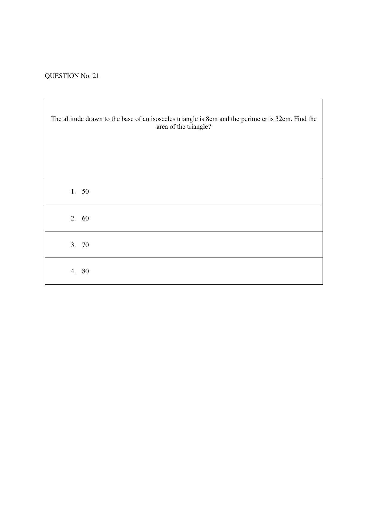 OJEE 2021 MBA Question Papers - Page 22