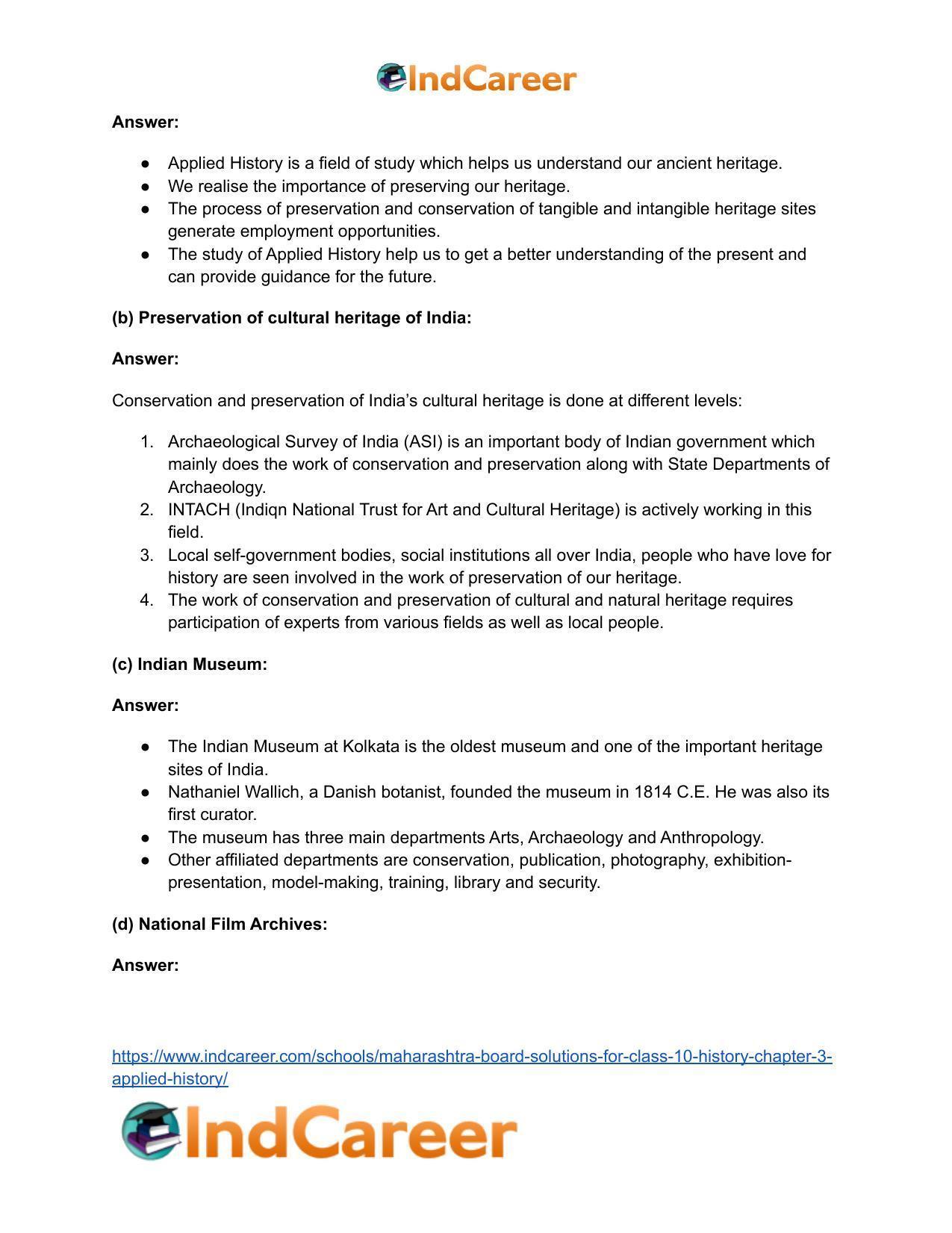 Maharashtra Board Solutions for Class 10- History: Chapter 3- Applied History - Page 16