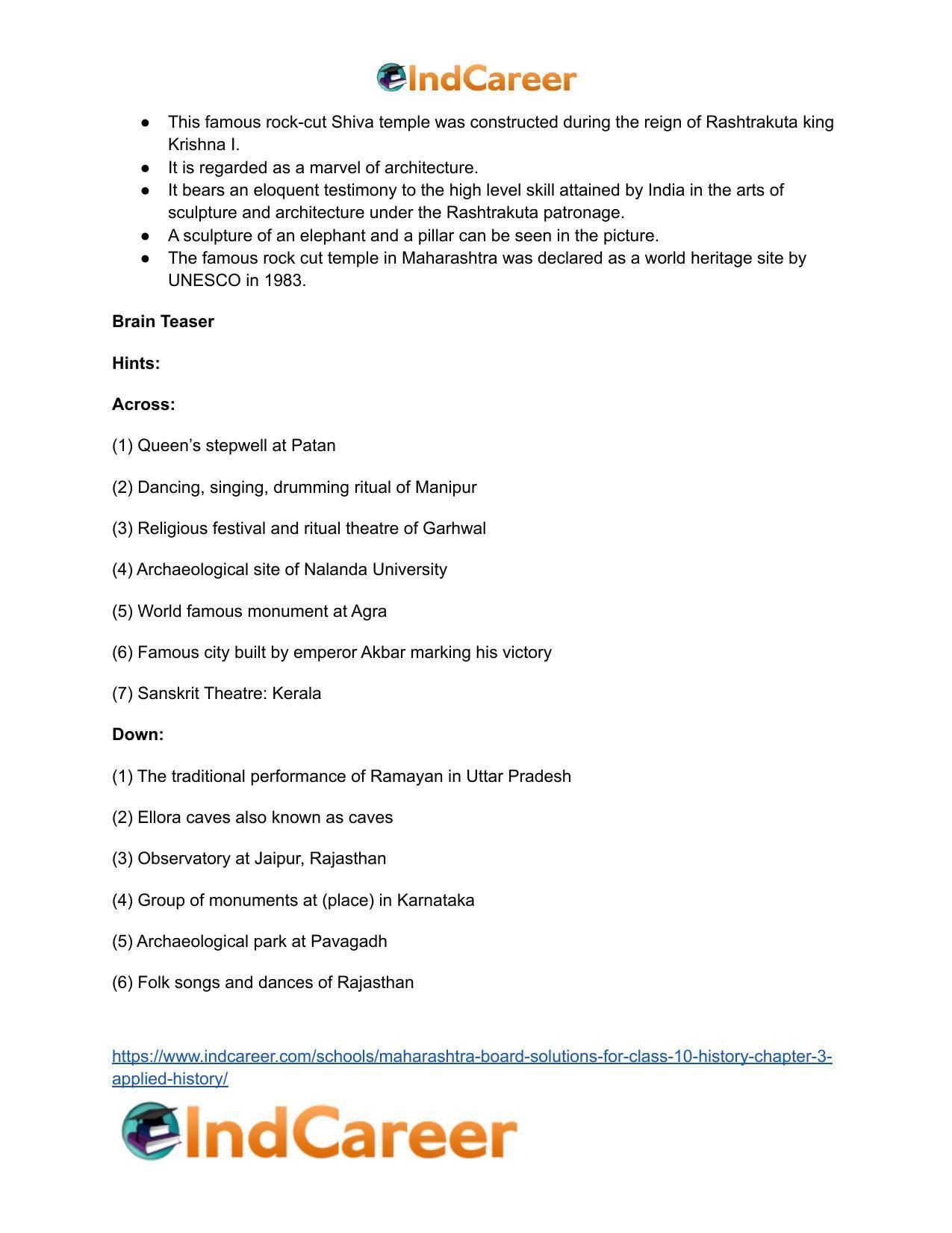 Maharashtra Board Solutions for Class 10- History: Chapter 3- Applied History - Page 23