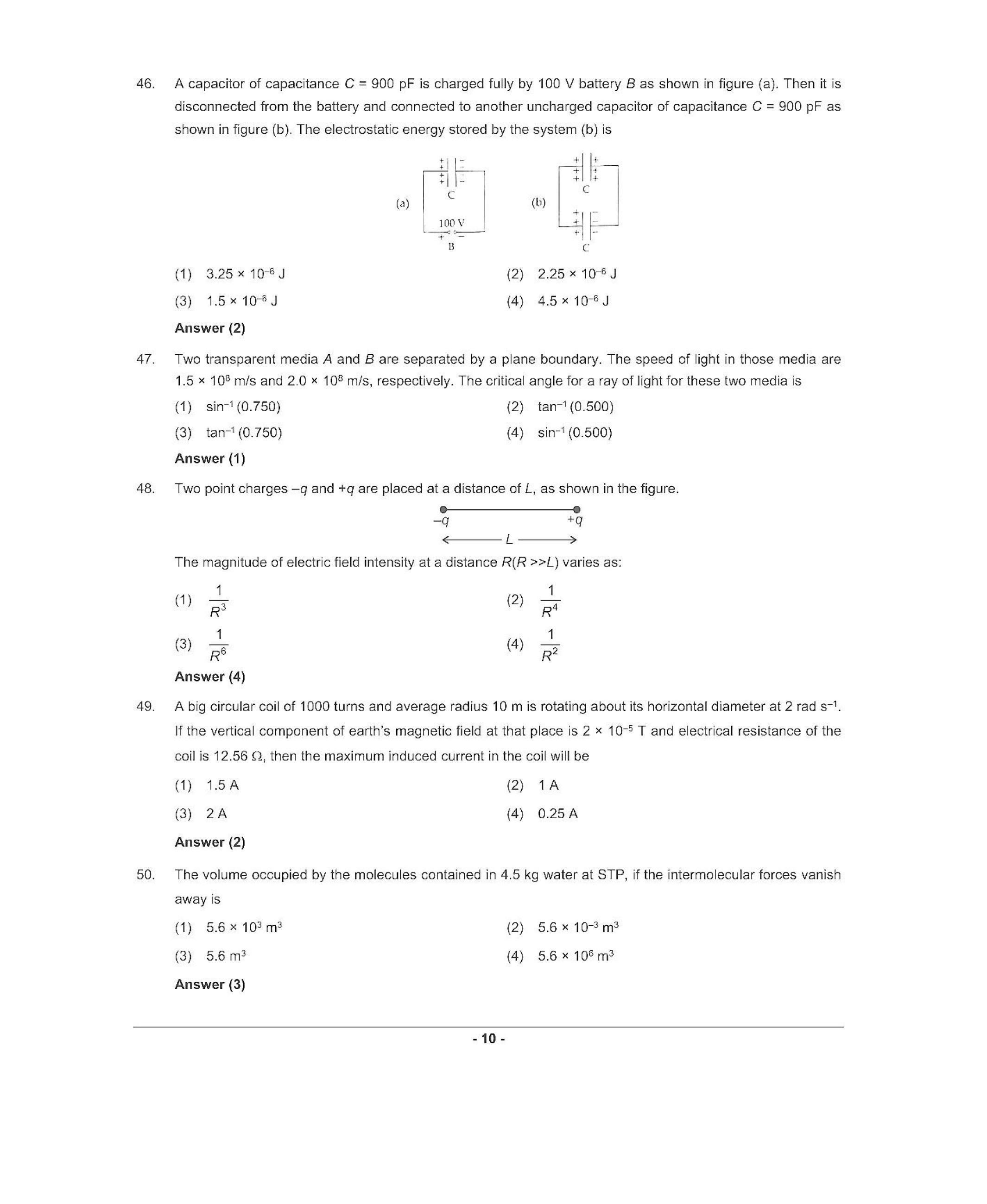 NEET T5 2021 Question Paper - Page 9
