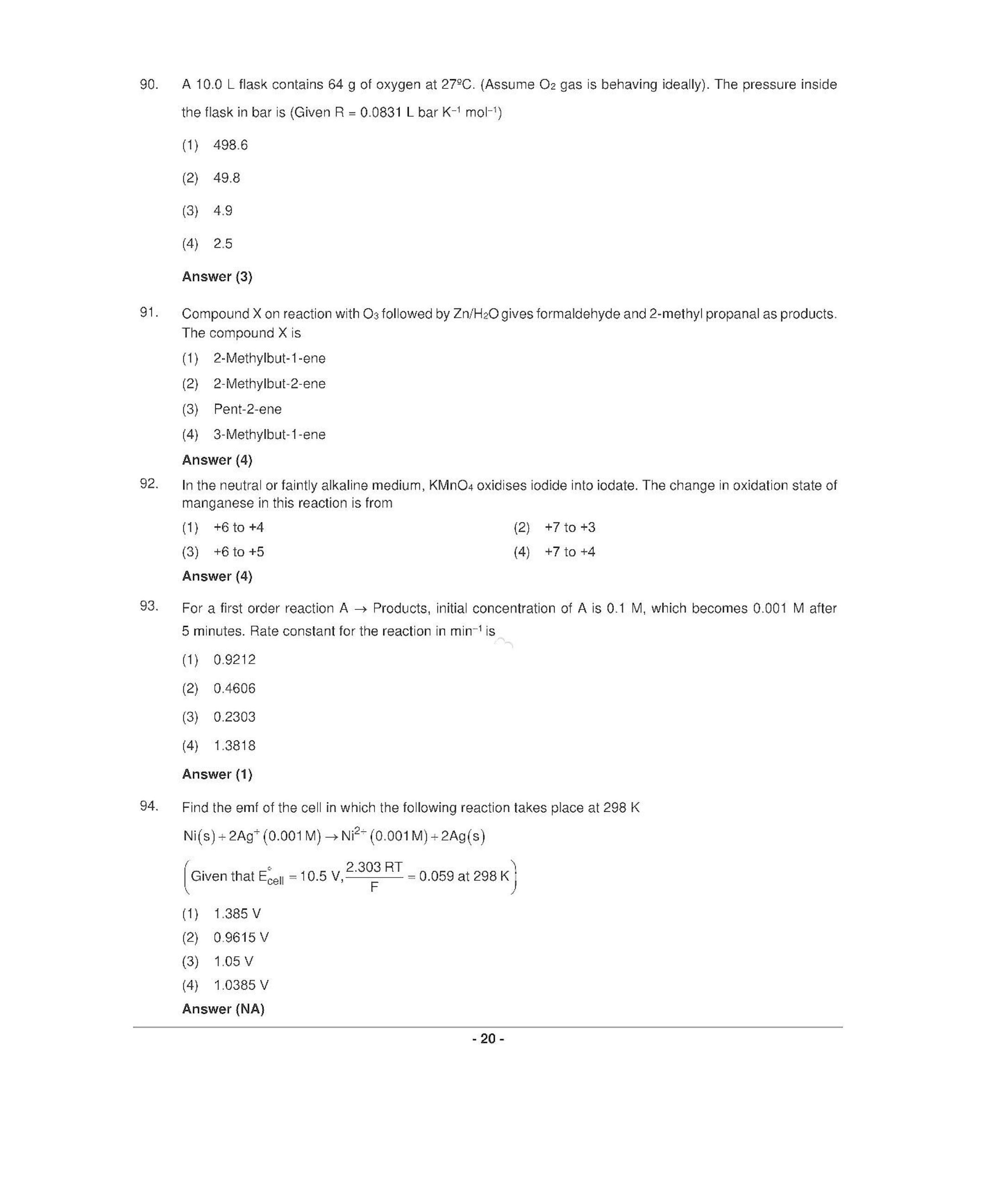 NEET T5 2021 Question Paper - Page 19