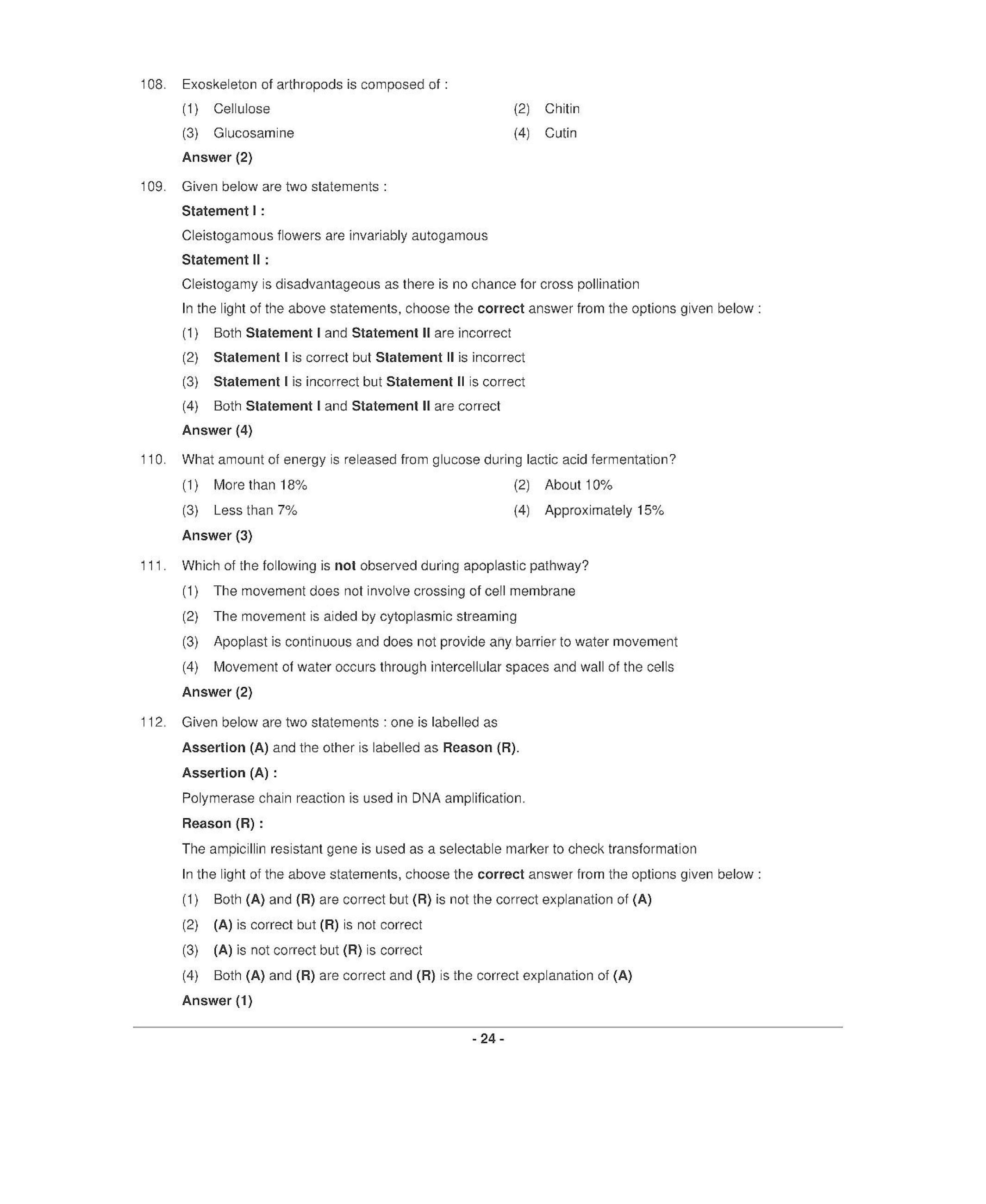 NEET T5 2021 Question Paper - Page 23