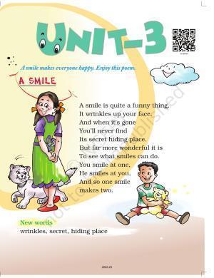 NCERT Book for Class 2 English (Marigold):Chapter 3-A Smile